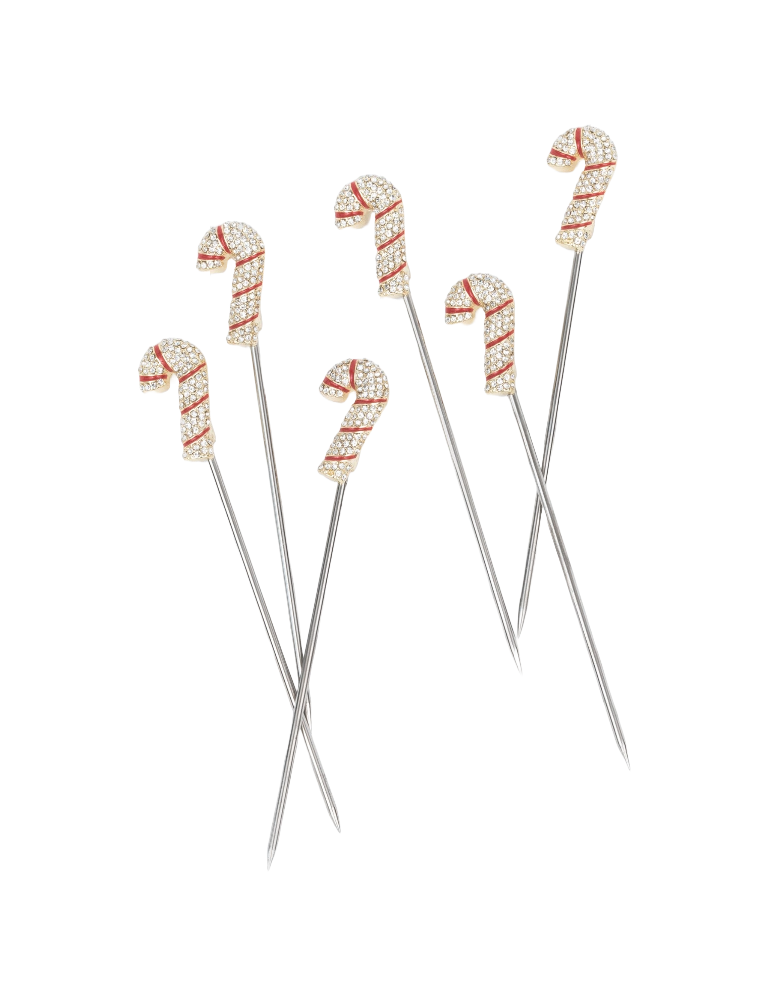 Cocktail Picks - Candy Canes