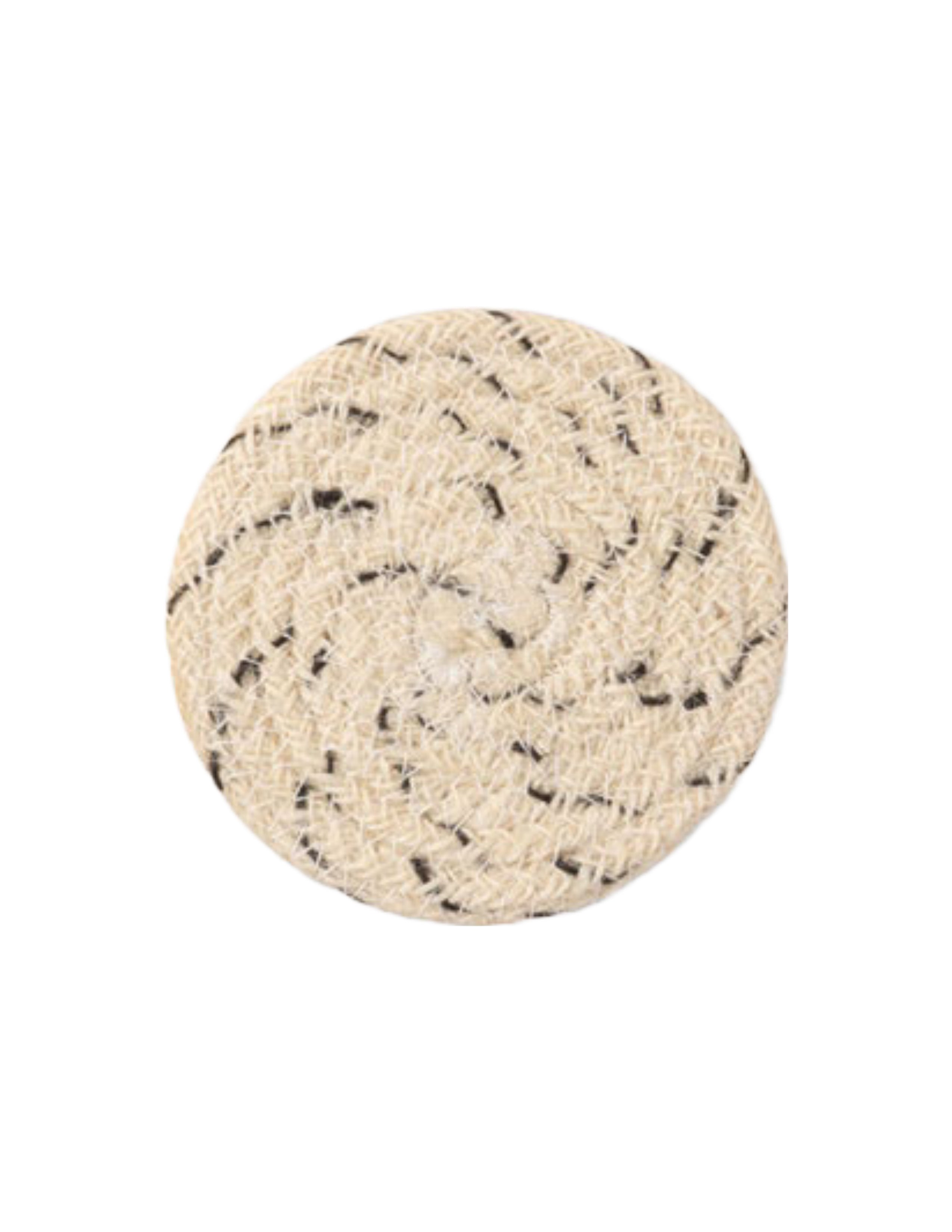 Atticus Jute Coasters Boxed Set of 4 - Speckled White