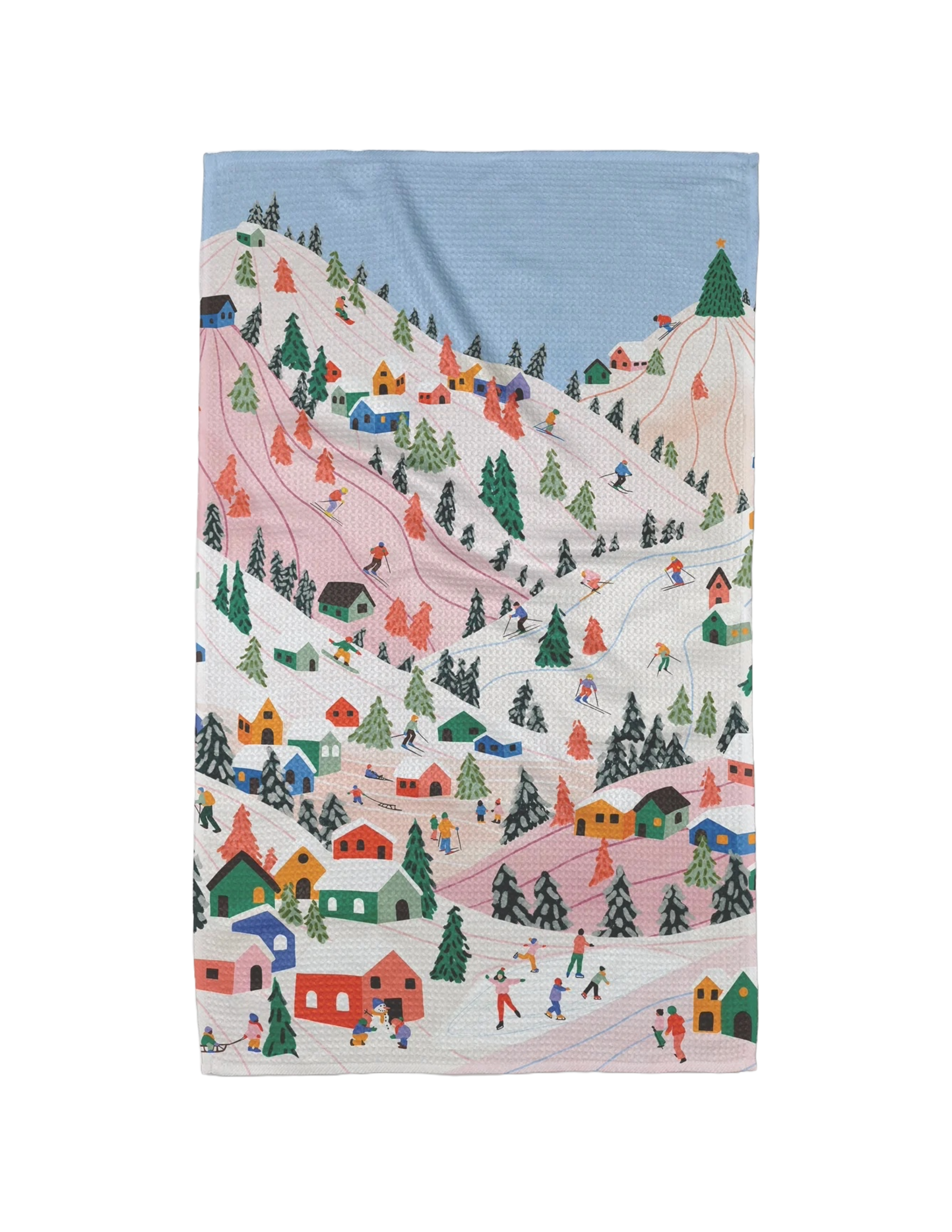 Microfiber Kitchen Tea Towel - Winter Holiday