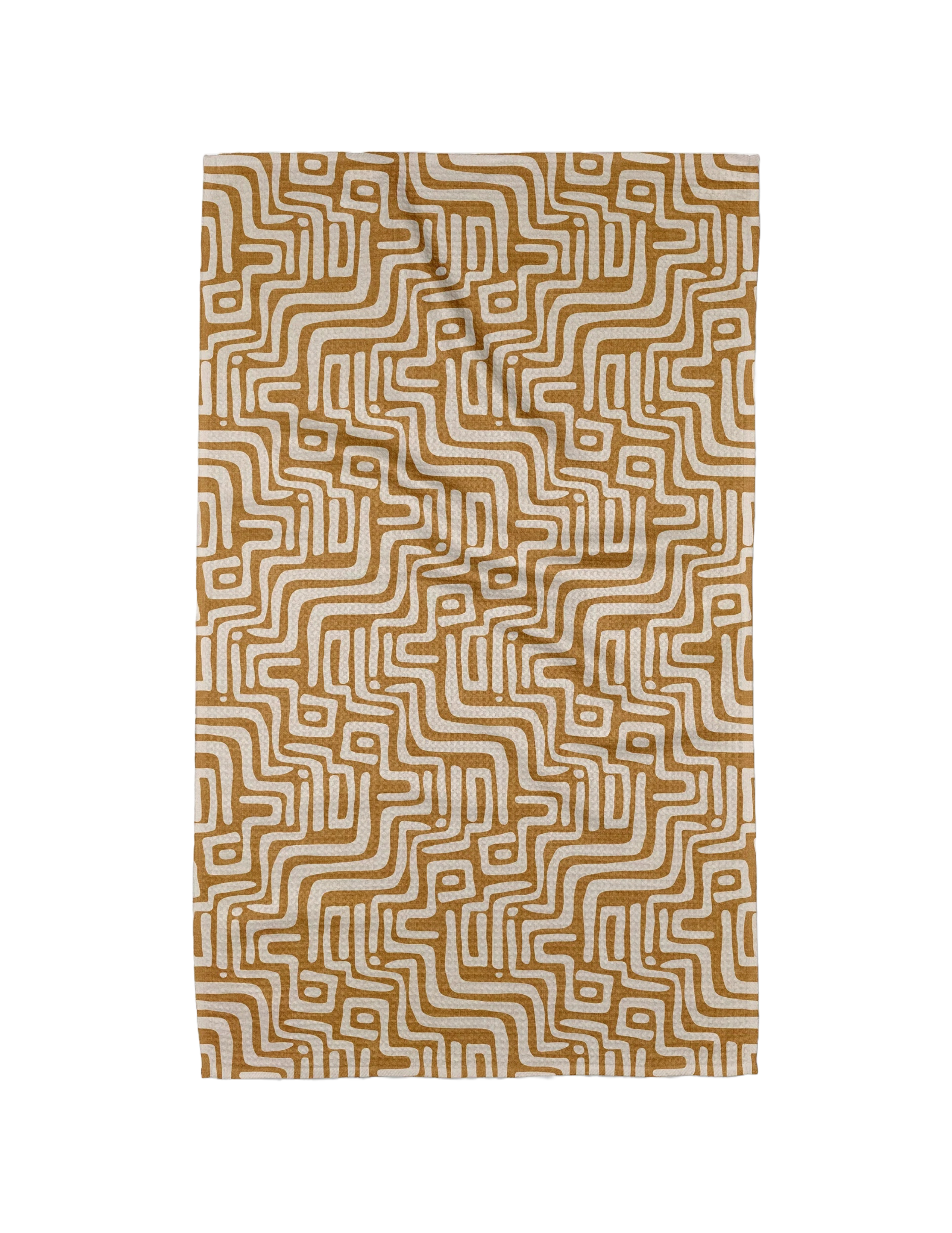 Microfiber Kitchen Tea Towel - Syncopated Beats Fire