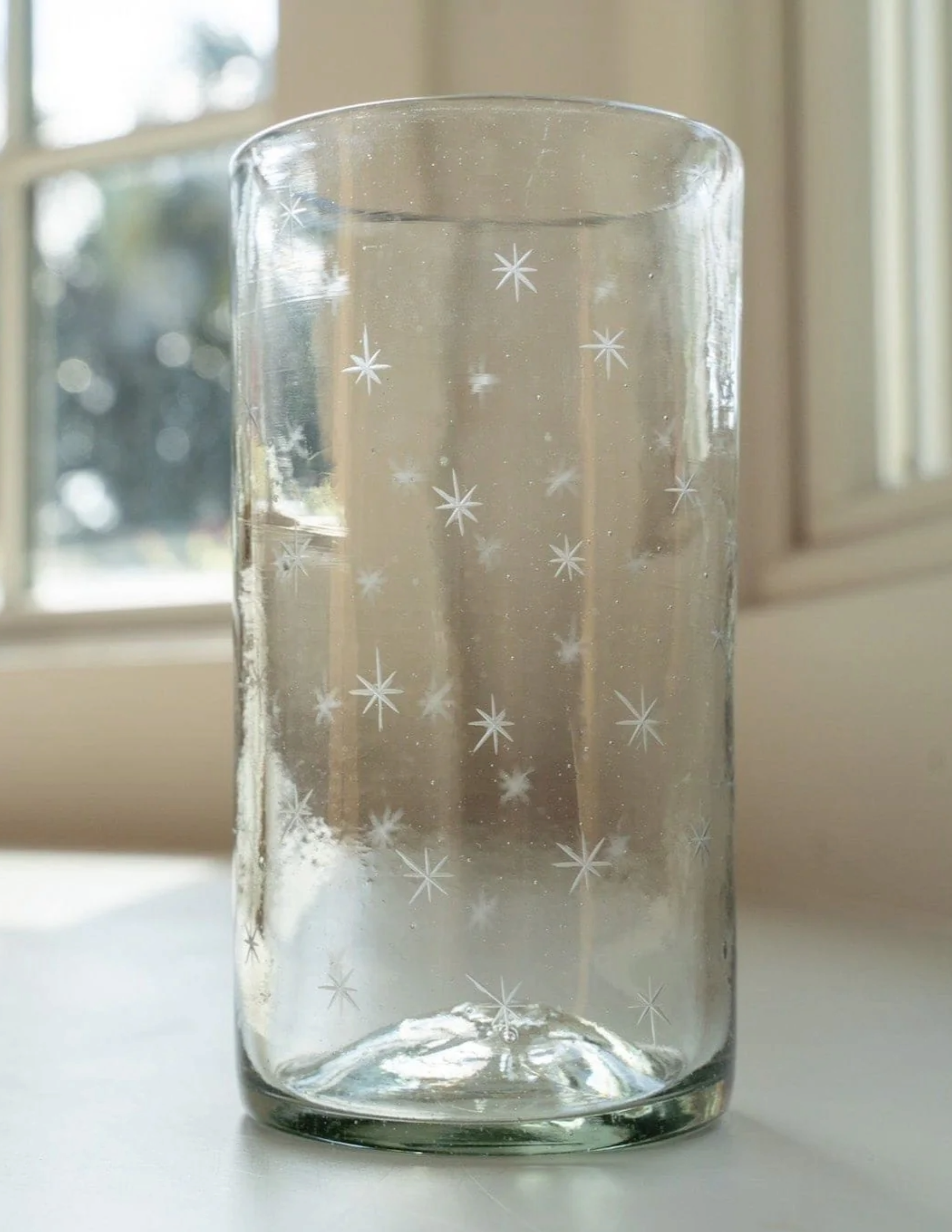 Starry Night Water Glass Set of 4 - Clear