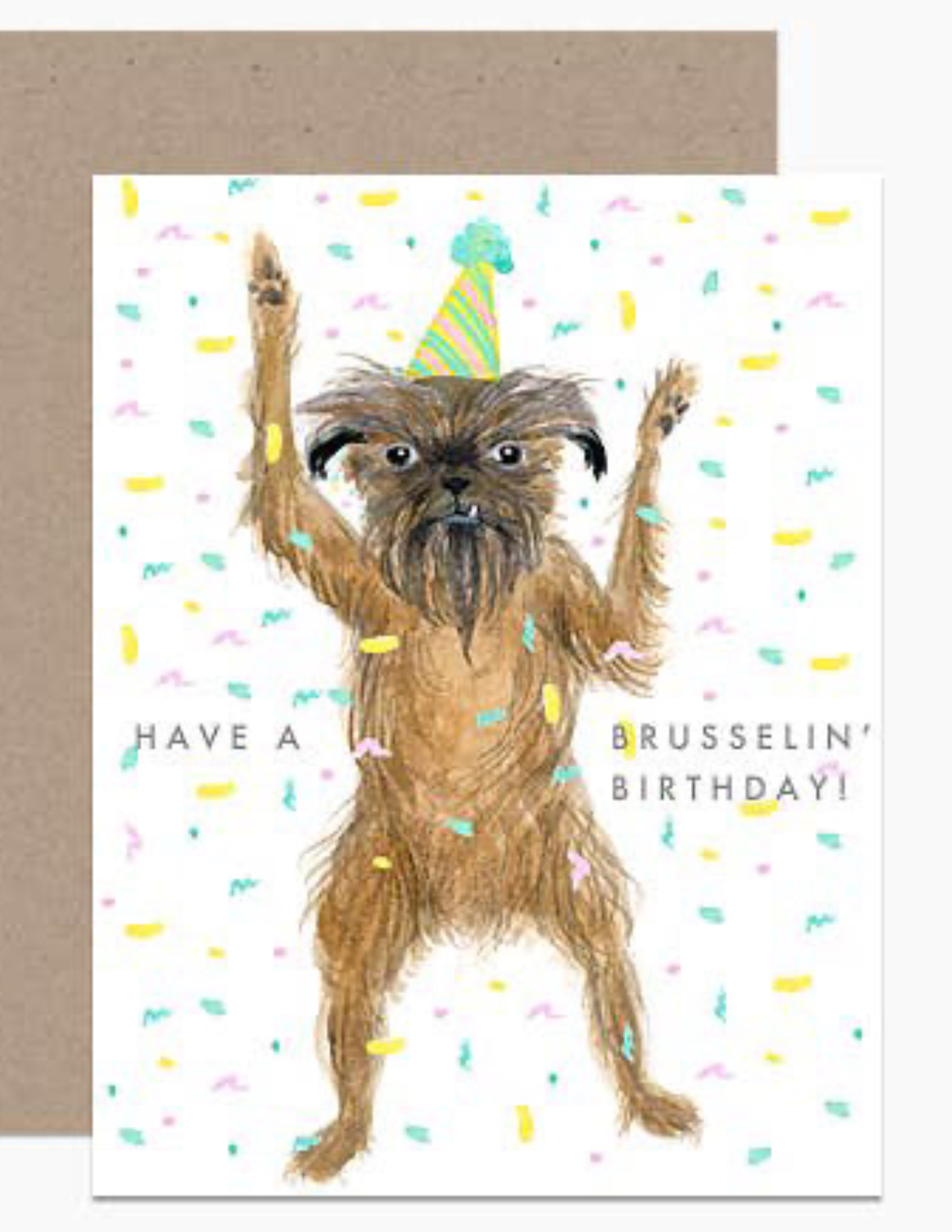 Brussels' Birthday Card