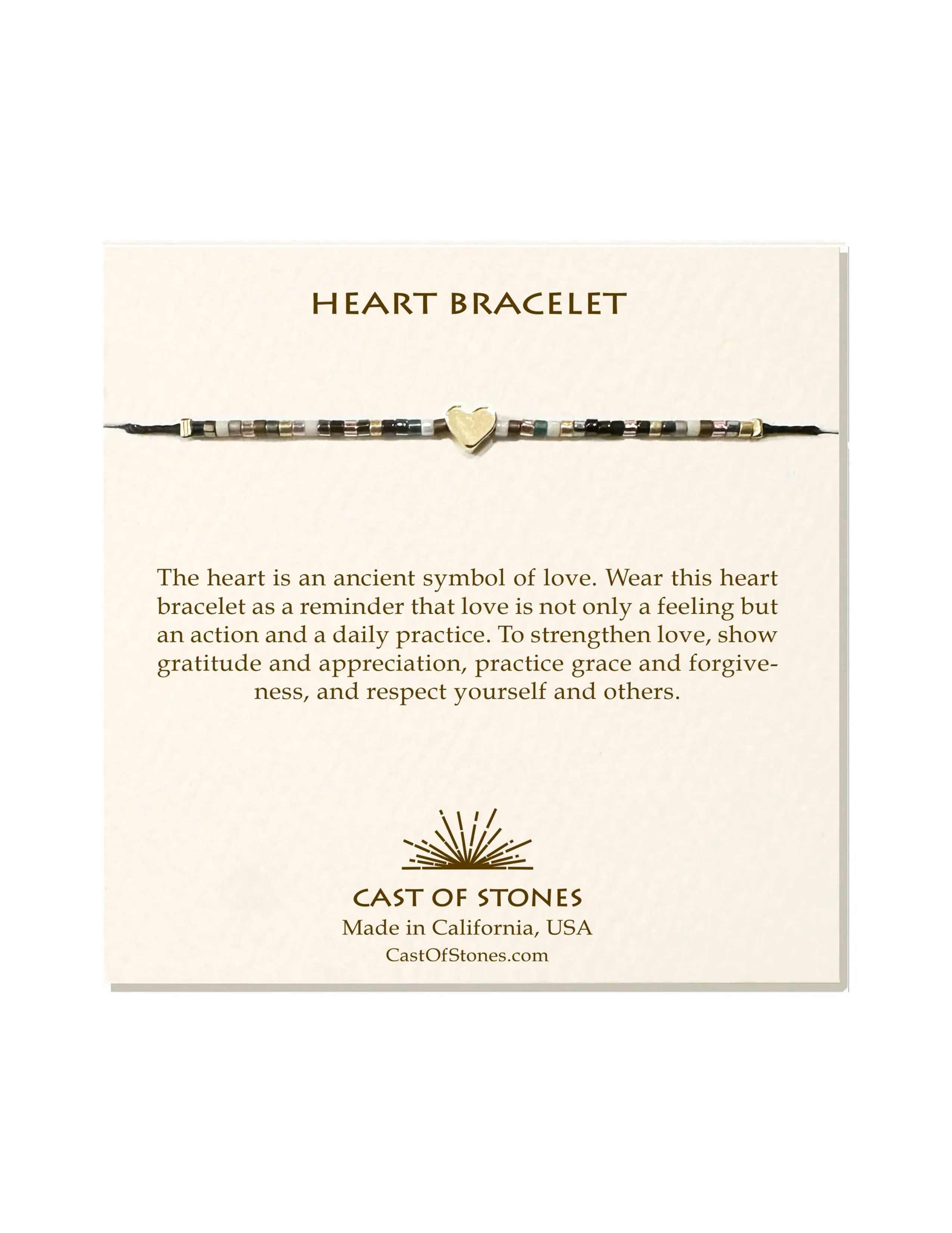 Heart Bracelet - Neutral