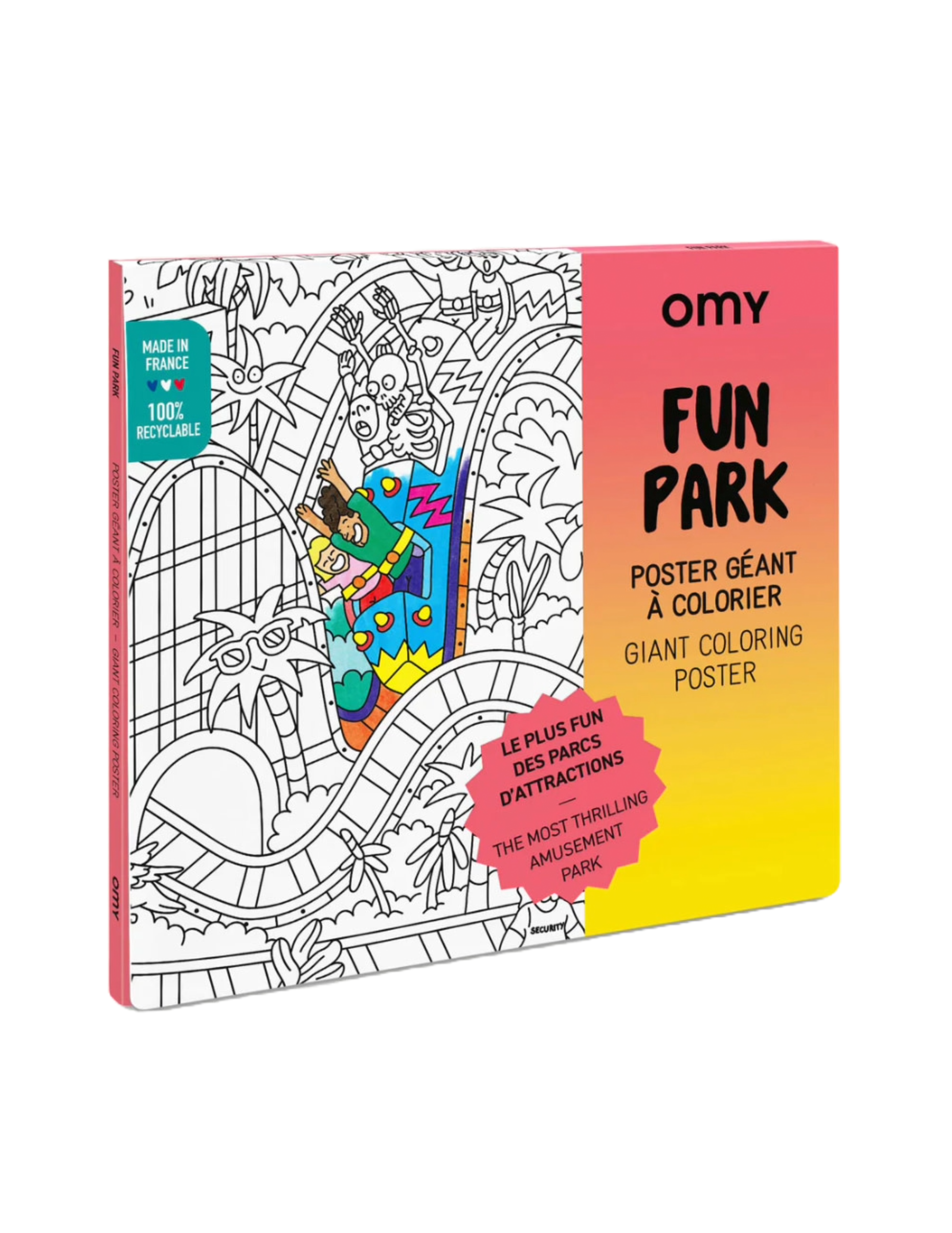 Giant Coloring Poster - Fun Park