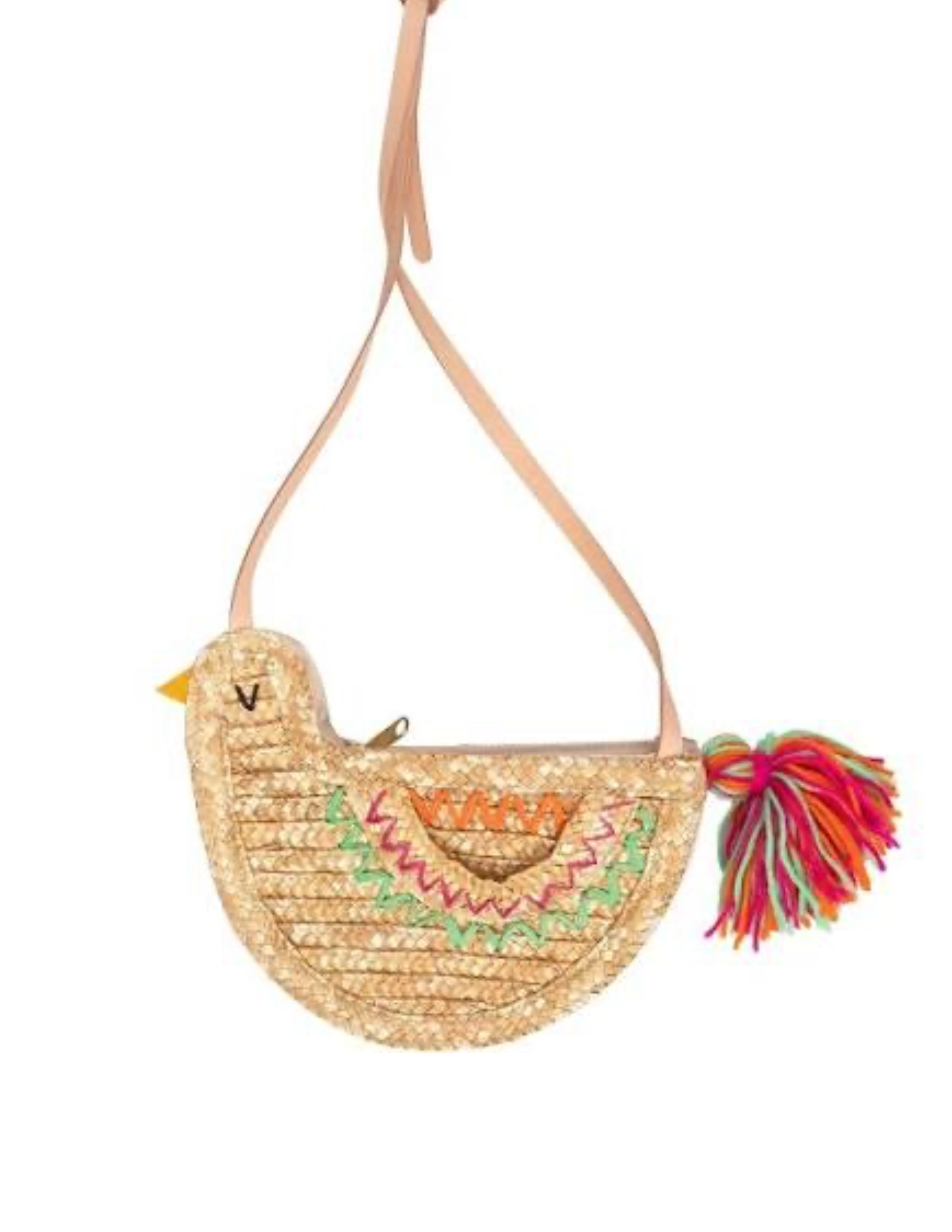 Bird Straw Bag