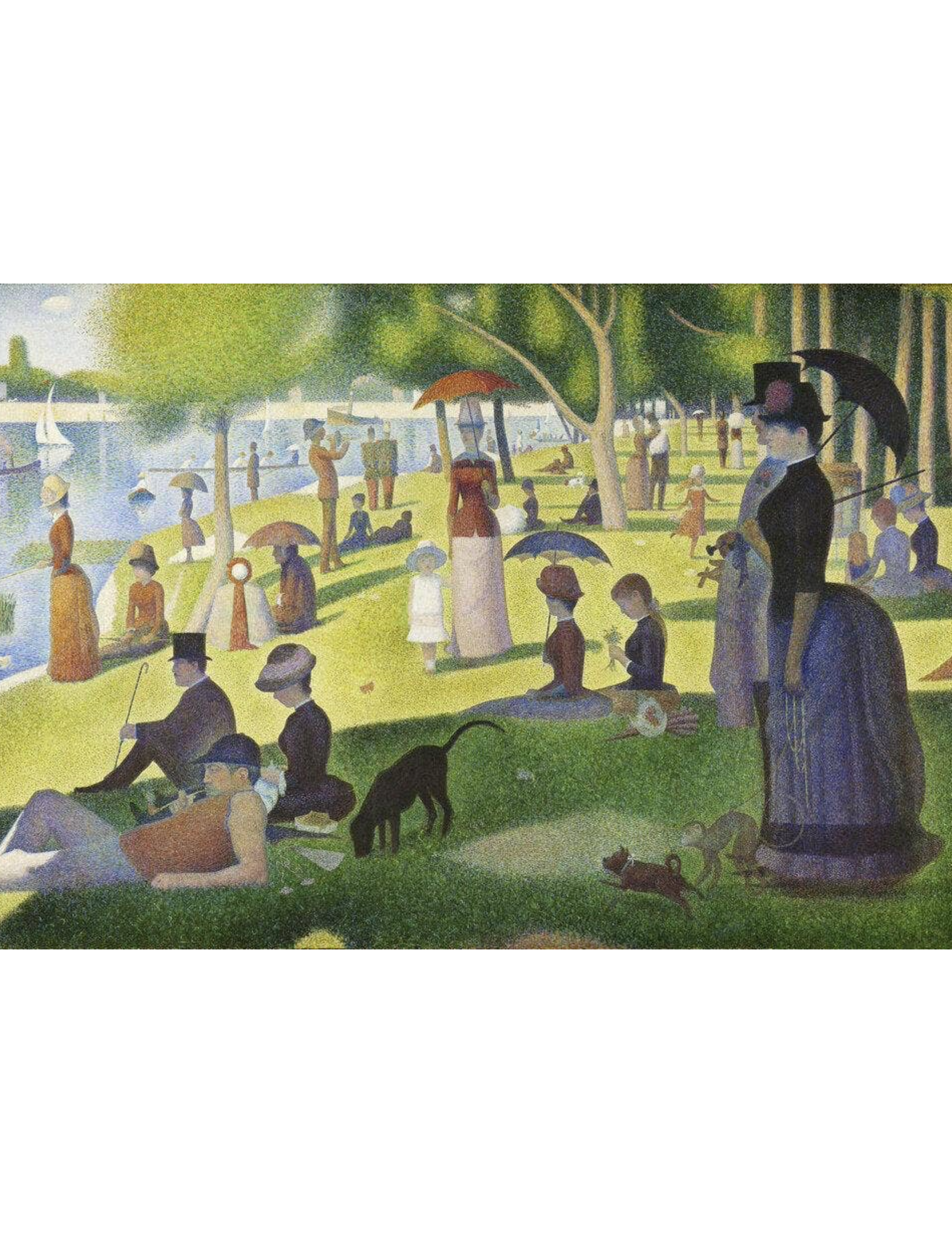 A Sunday on La Grande by Georges Seurat 500 Piece Puzzle