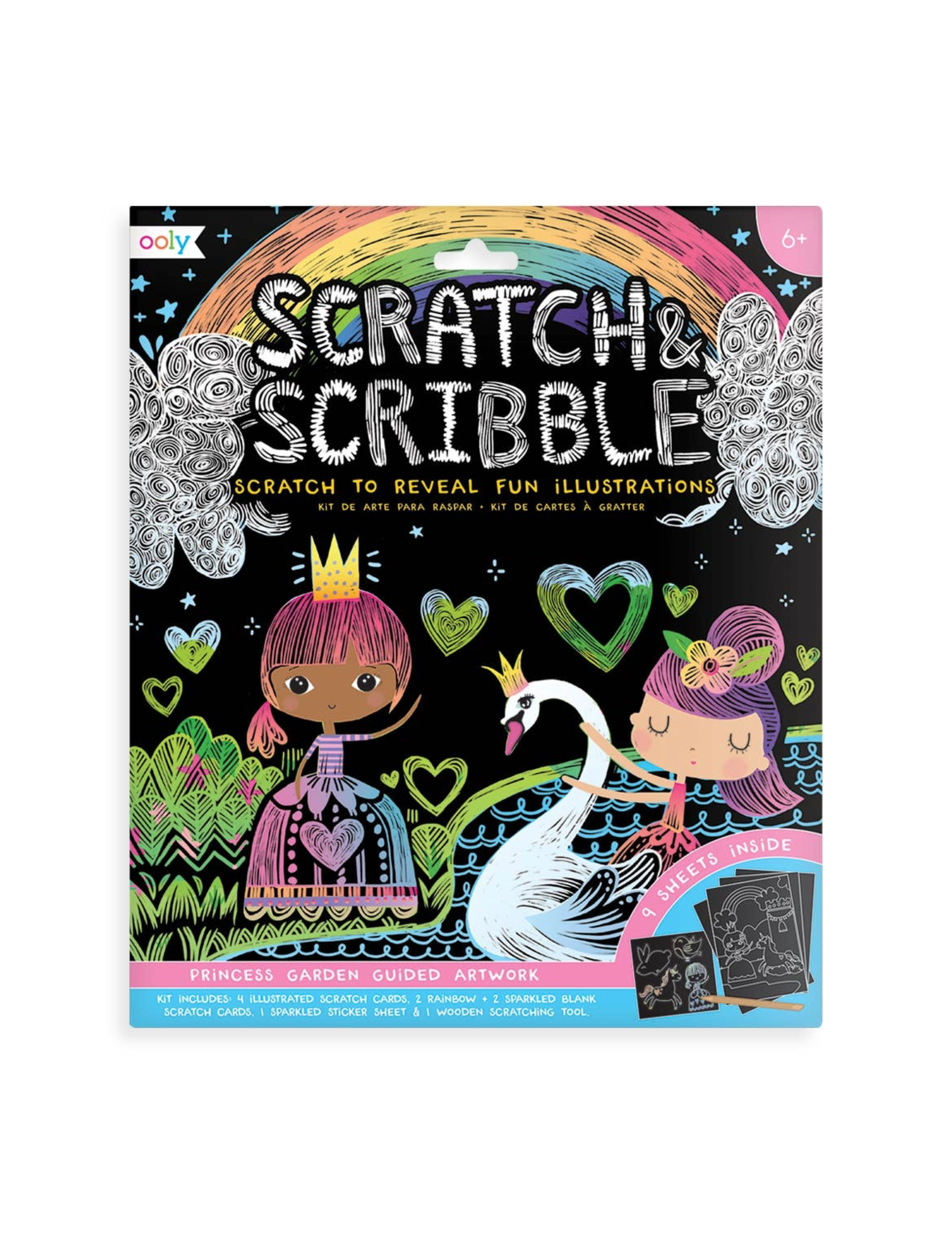 Scratch & Scribble - Princess Garden