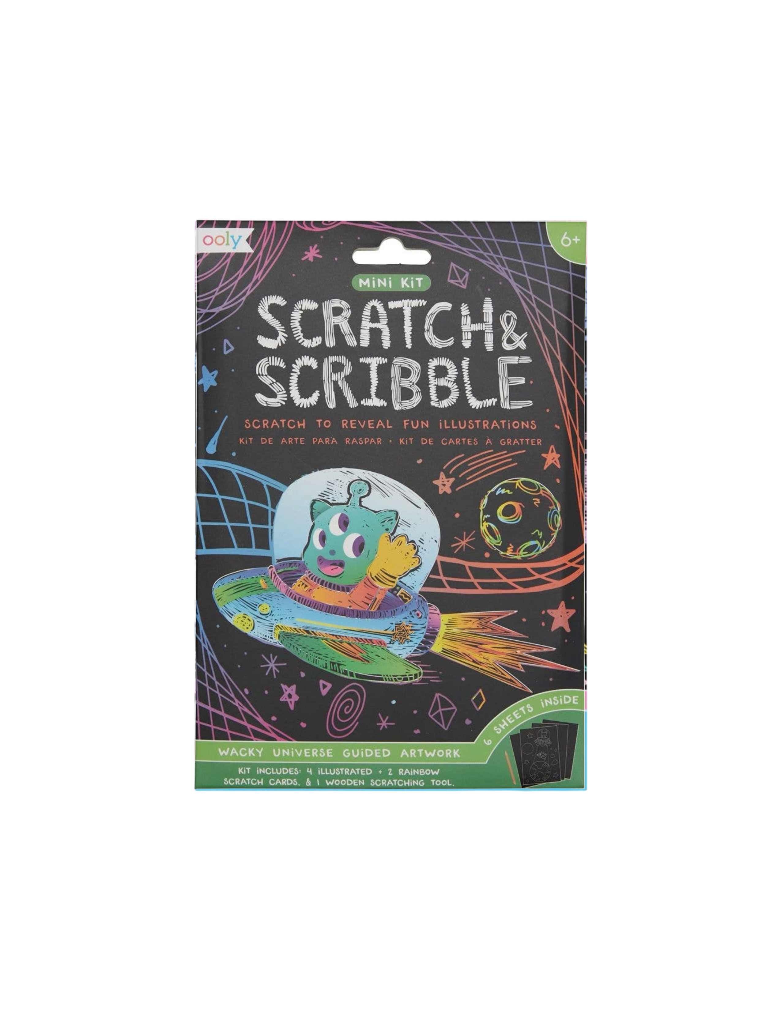 Mini Scratch & Scribble - Wacky Universe