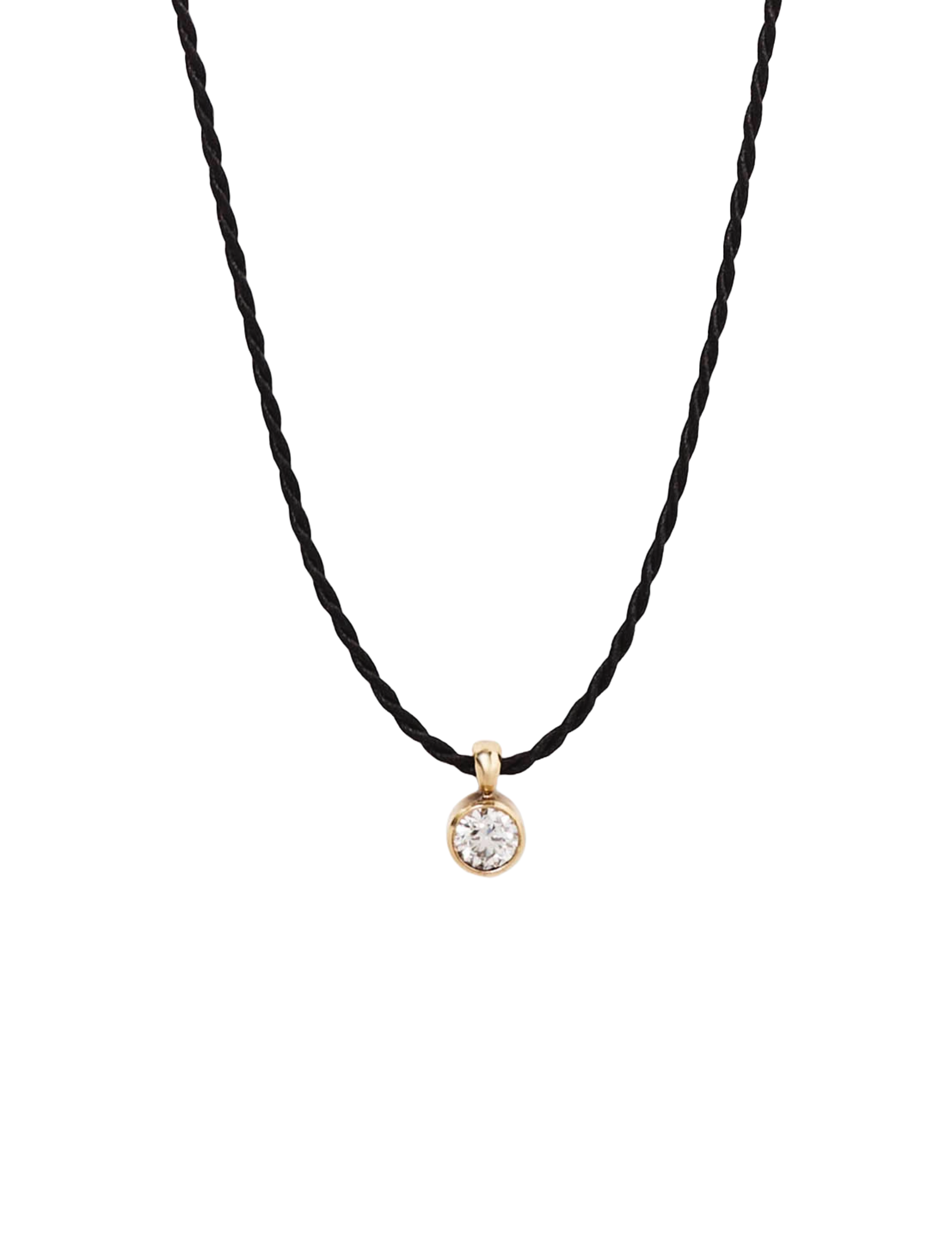 Este Diamond Necklace - Black