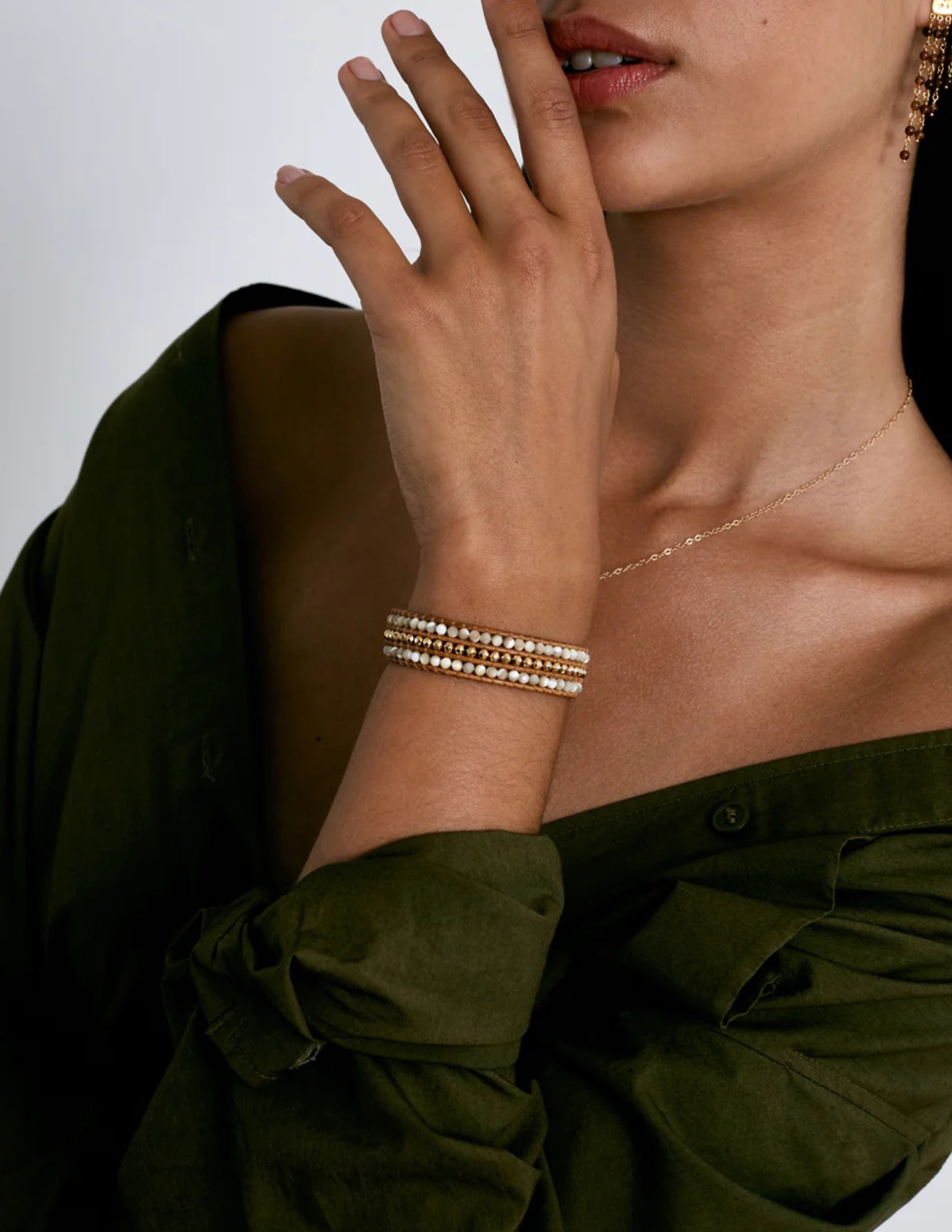Sedona Single Wrap Bracelet - Natural
