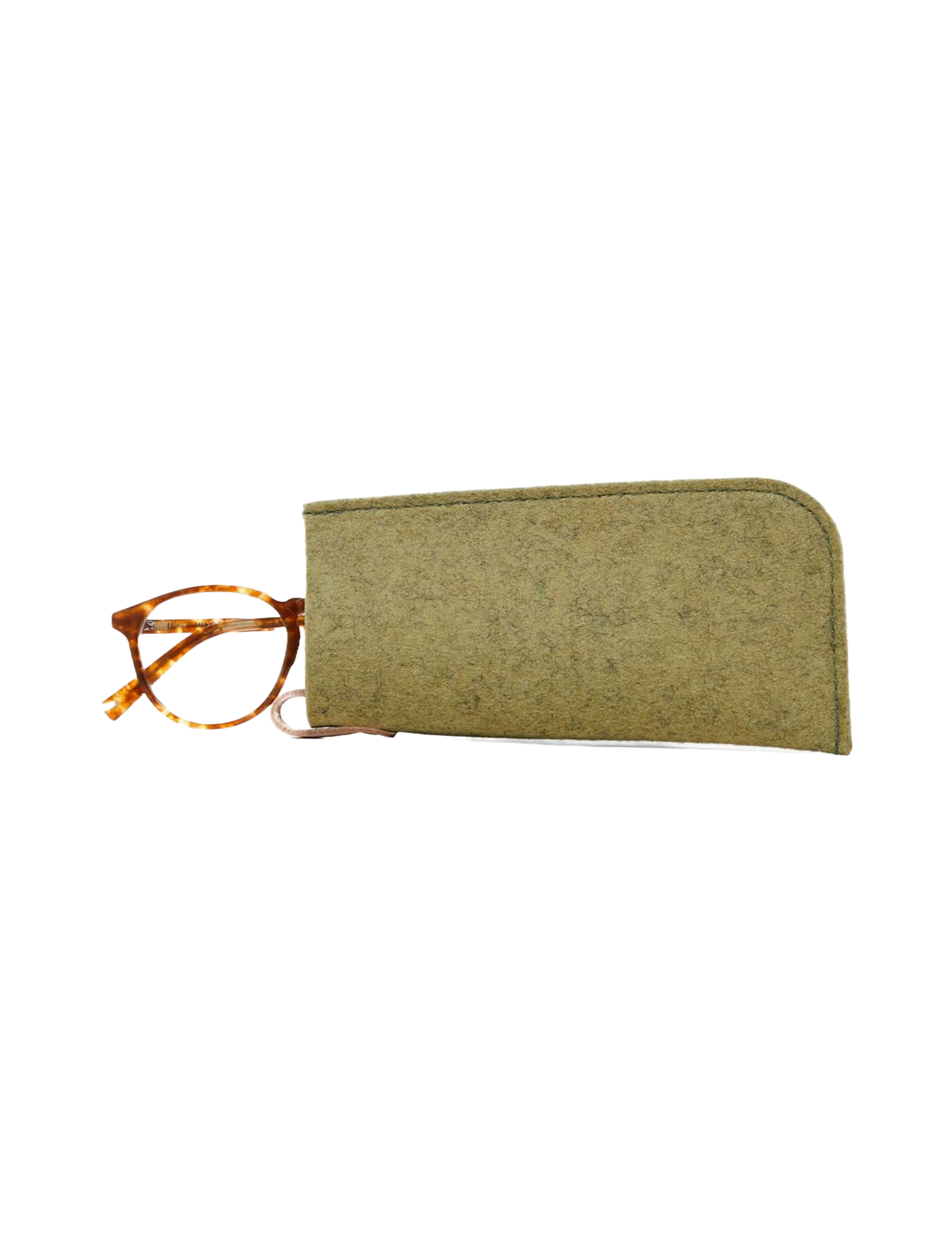 Classic Felt Eyeglass Sleeve - Sage