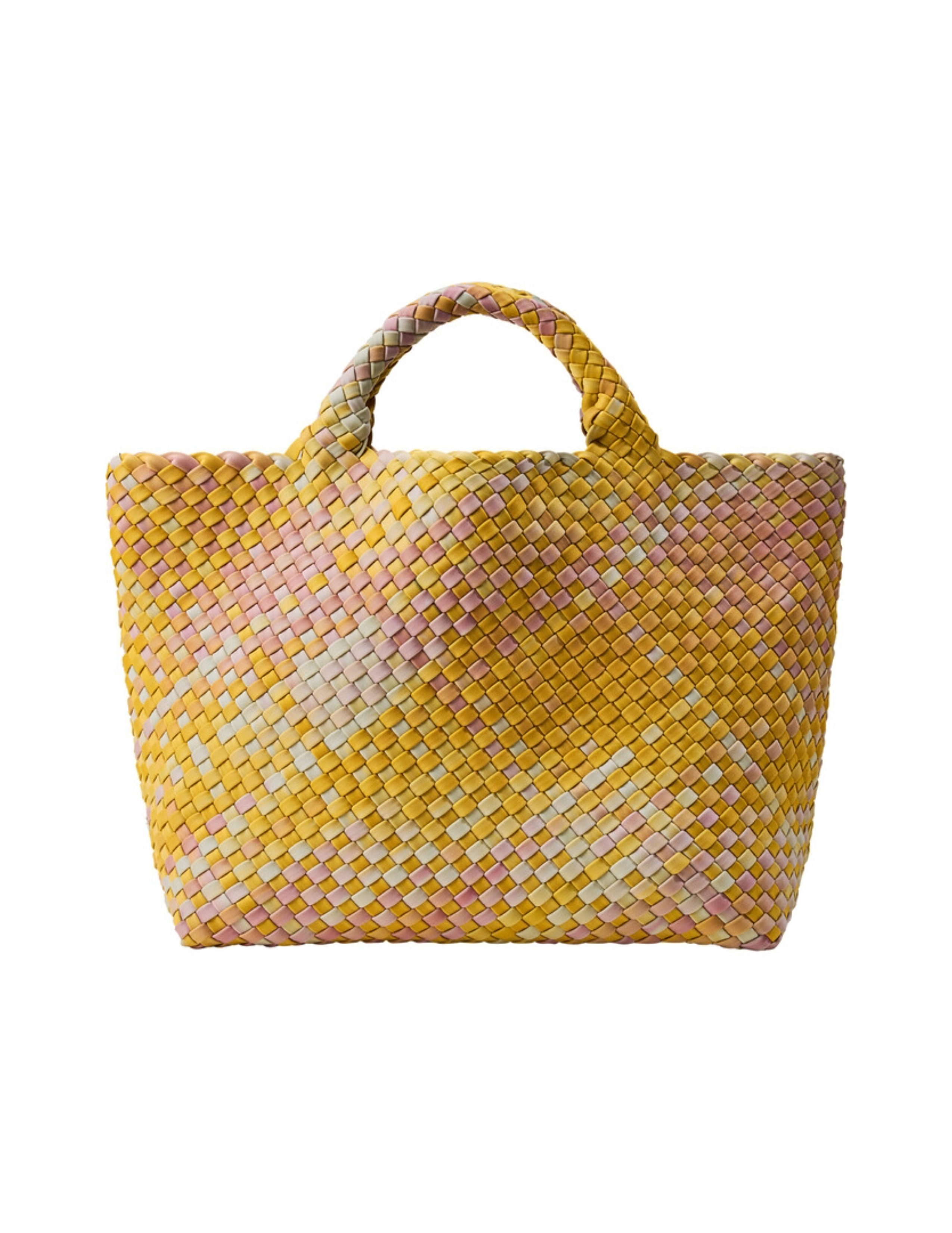 St. Barths Medium Tote - Saffron Watercolor