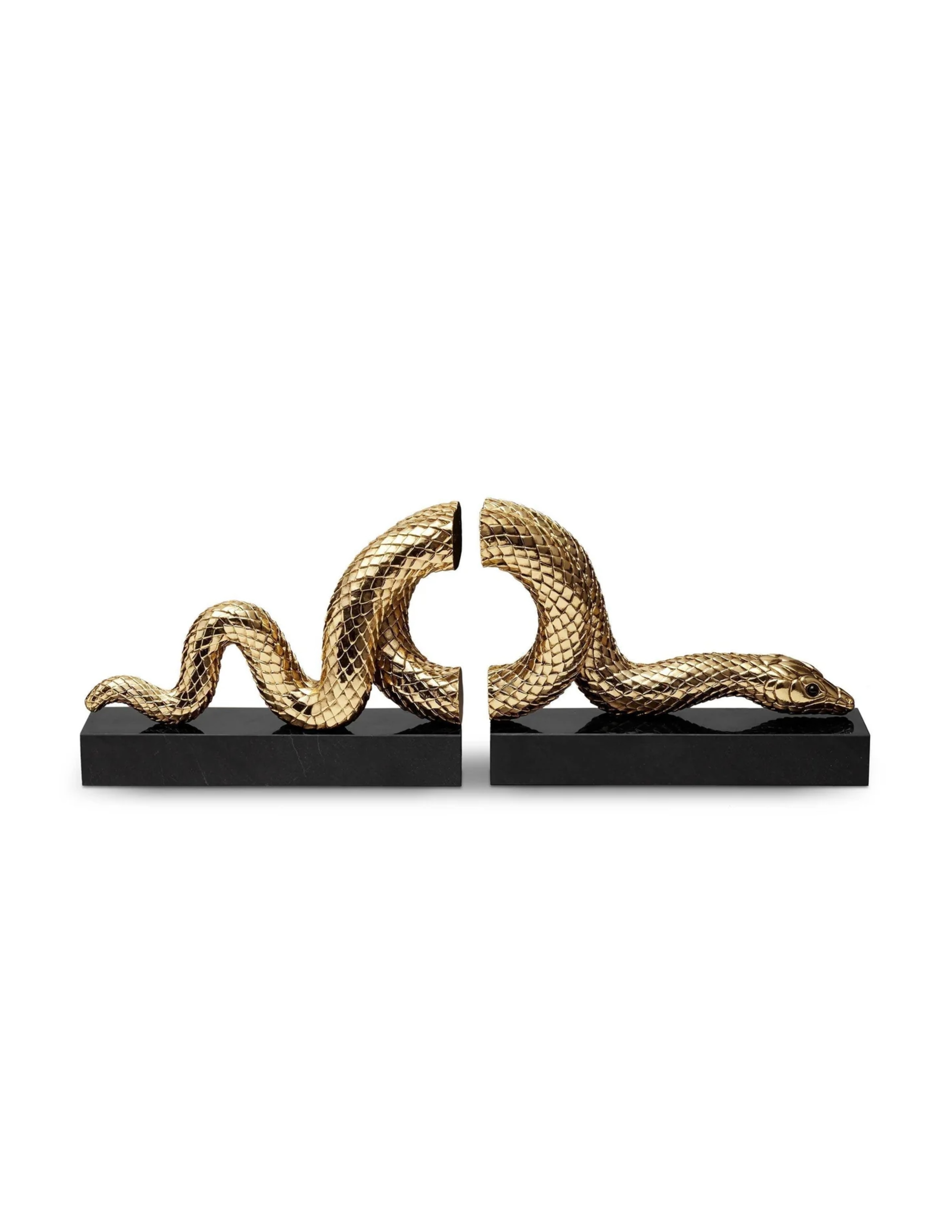 Snake Bookend Set