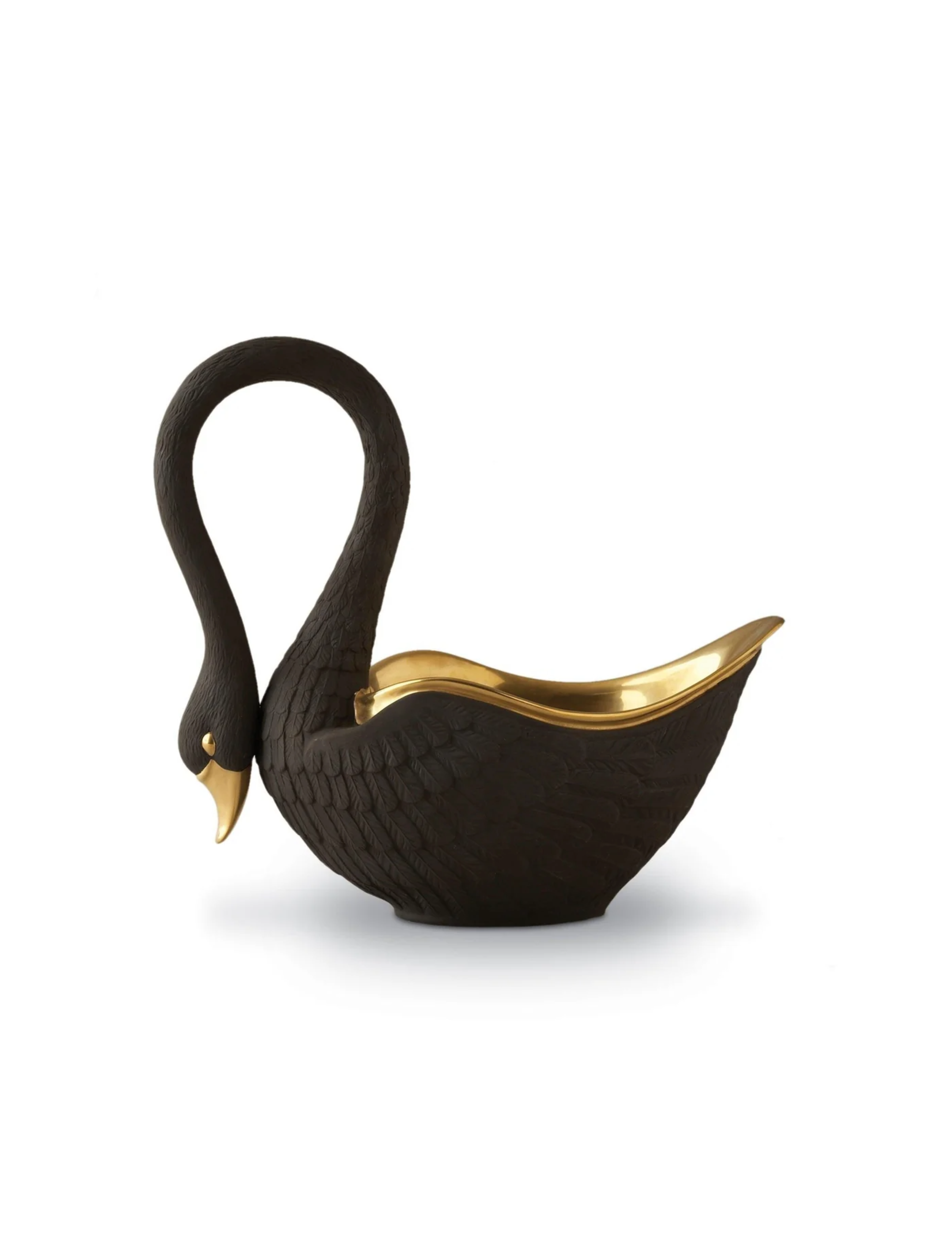 Medium Swan Bowl - Black