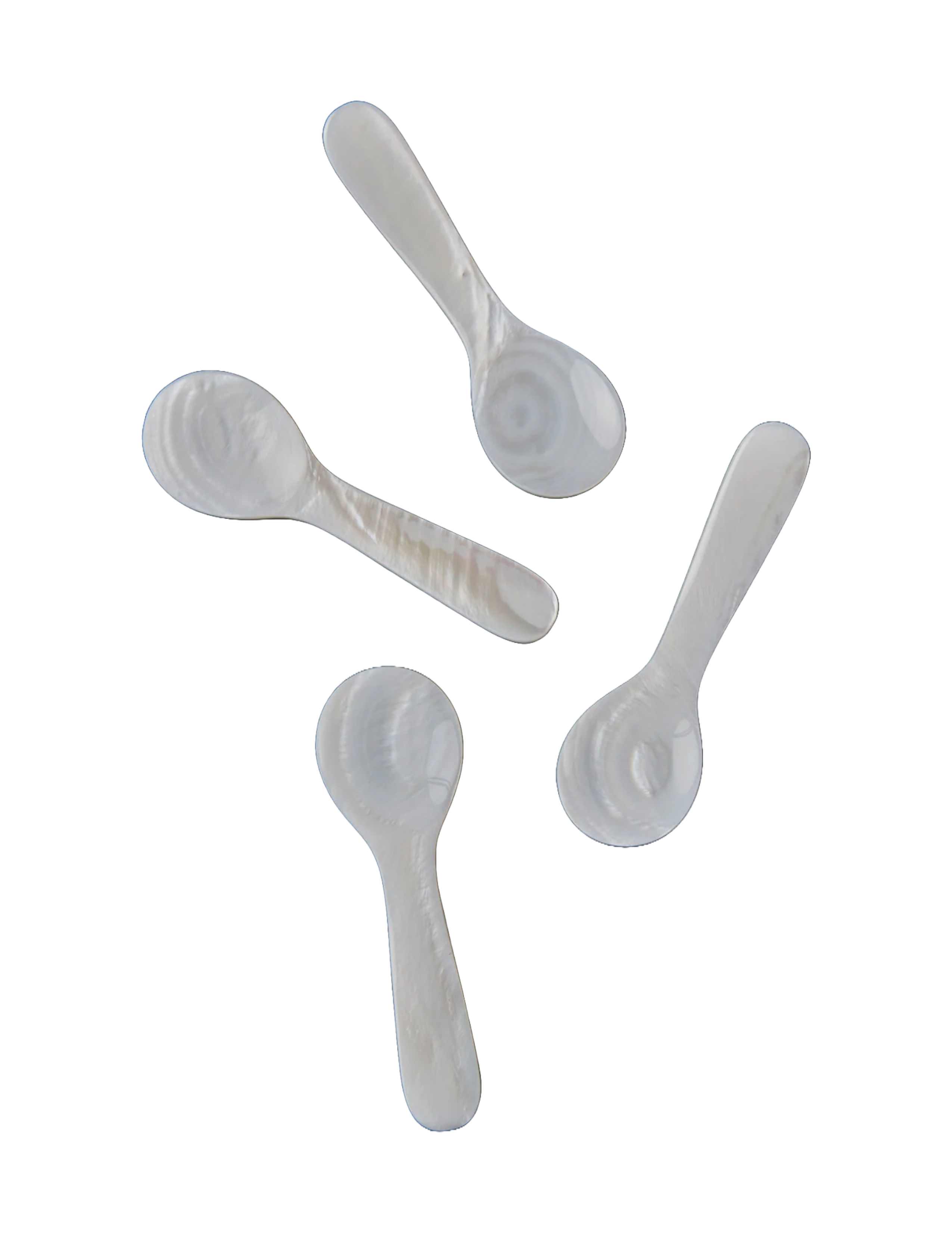 Small Seashell Spoons Set of 4