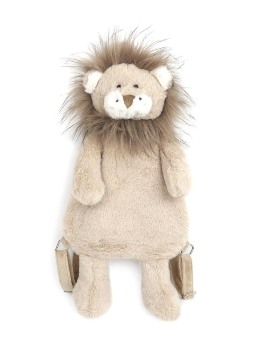 'Zuri' Lion Plush Backpack