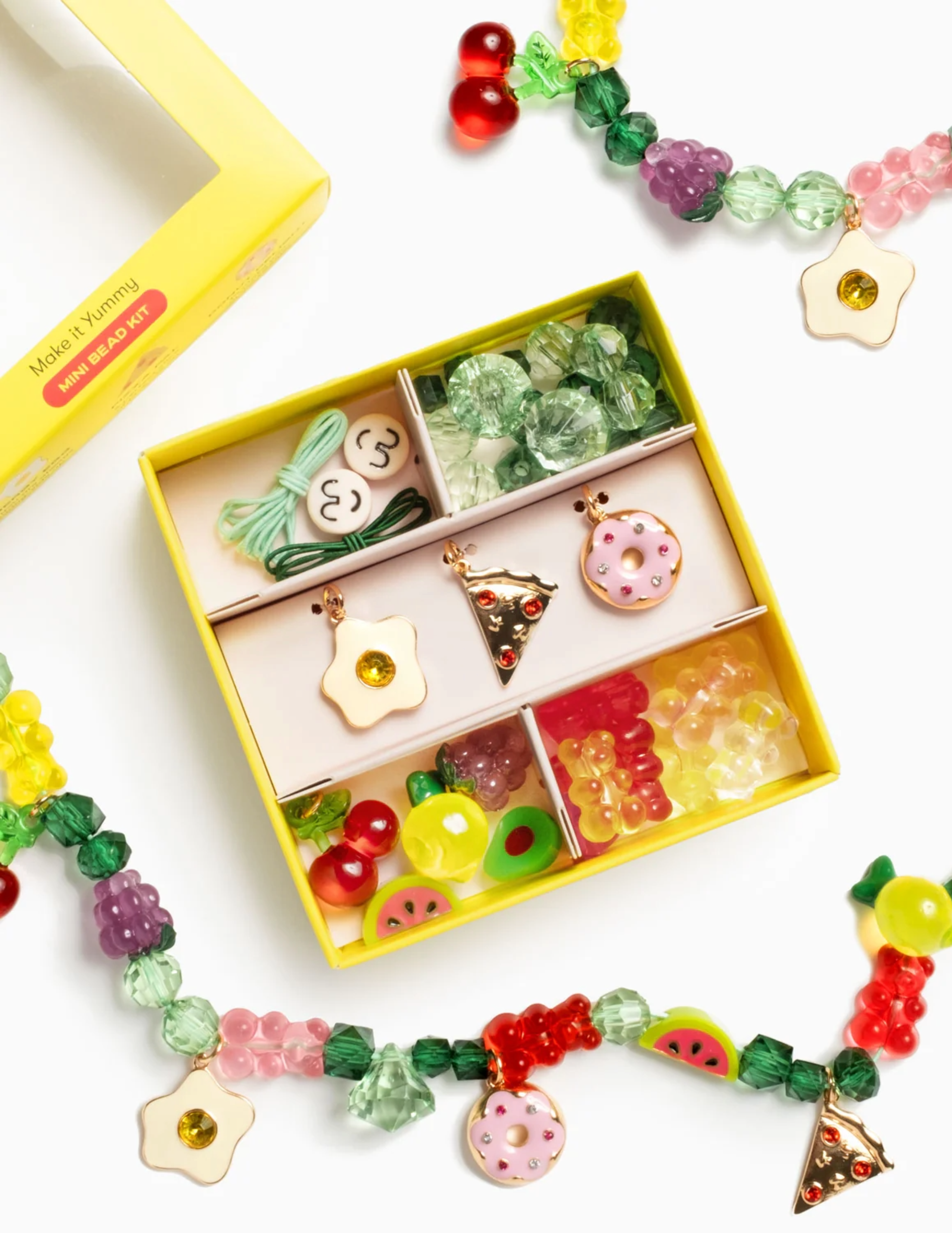 Mini Bead Kit - Food Charm Theme