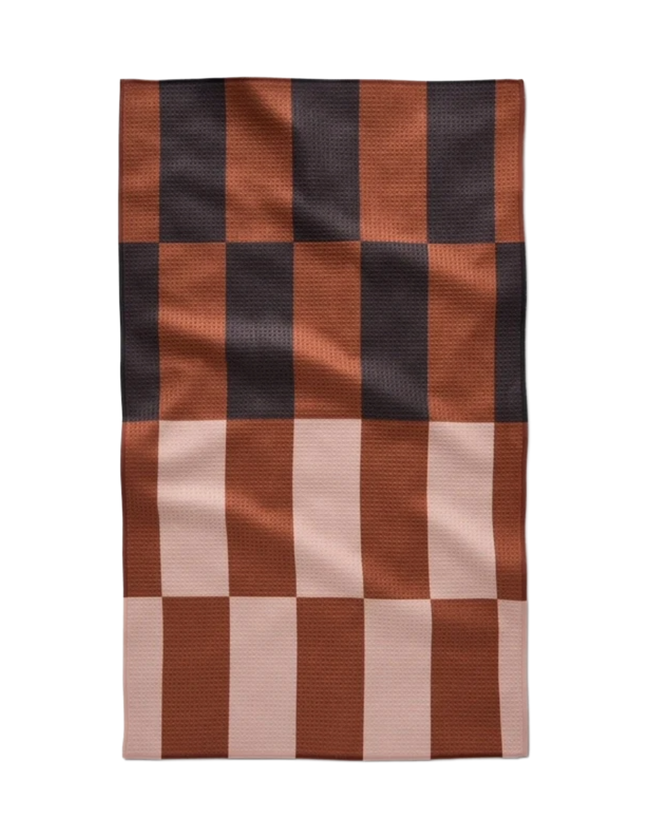 Microfiber Kitchen Towel - Cabin Plaid