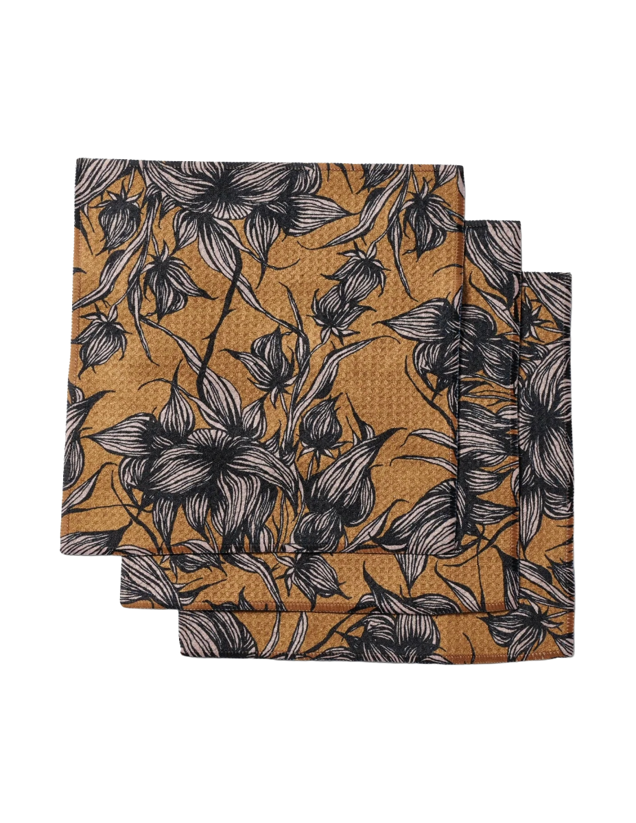 Microfiber Dishcloth Set of 3 - Stay Saffron