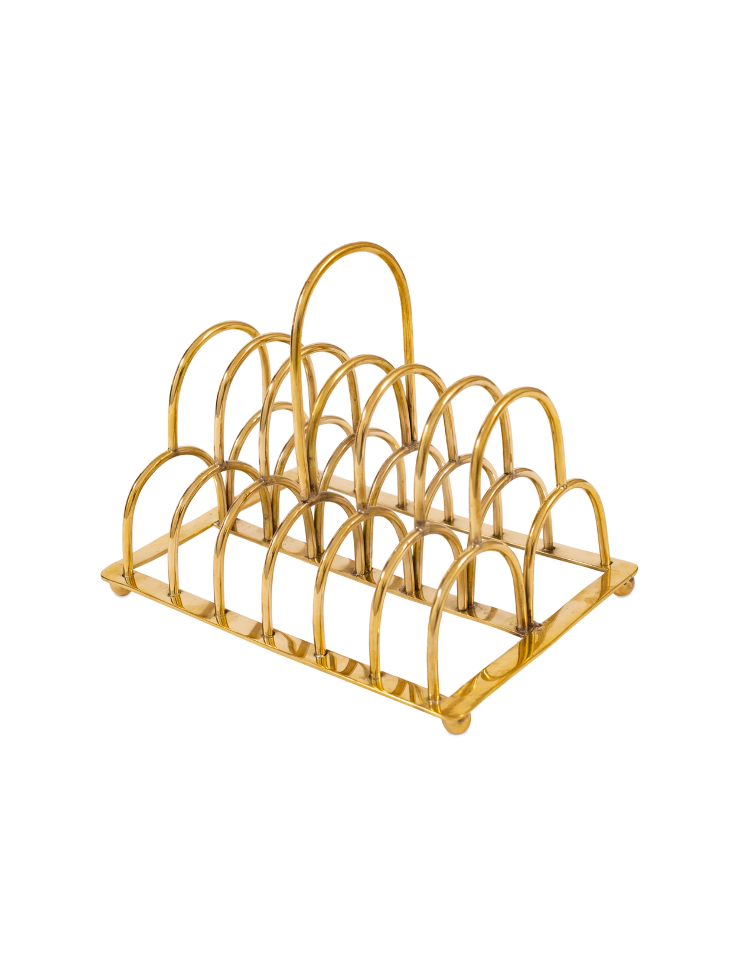 Brass Toast Stand