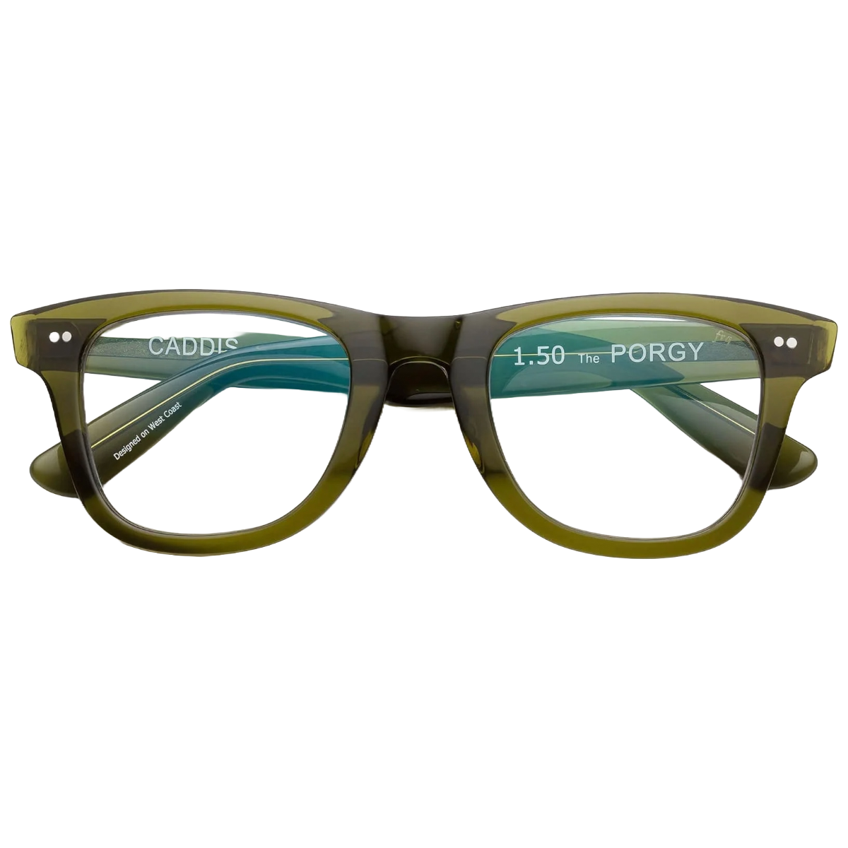 Porgy Backstage Reading Glasses - Heritage Green
