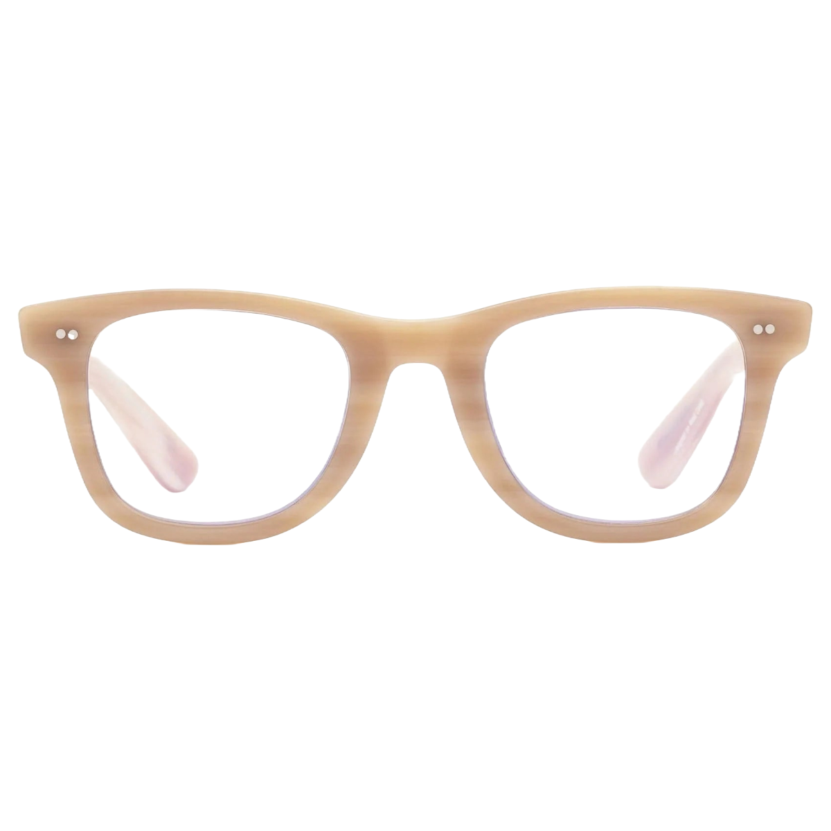 Porgy Backstage Reading Glasses - Polished Bone