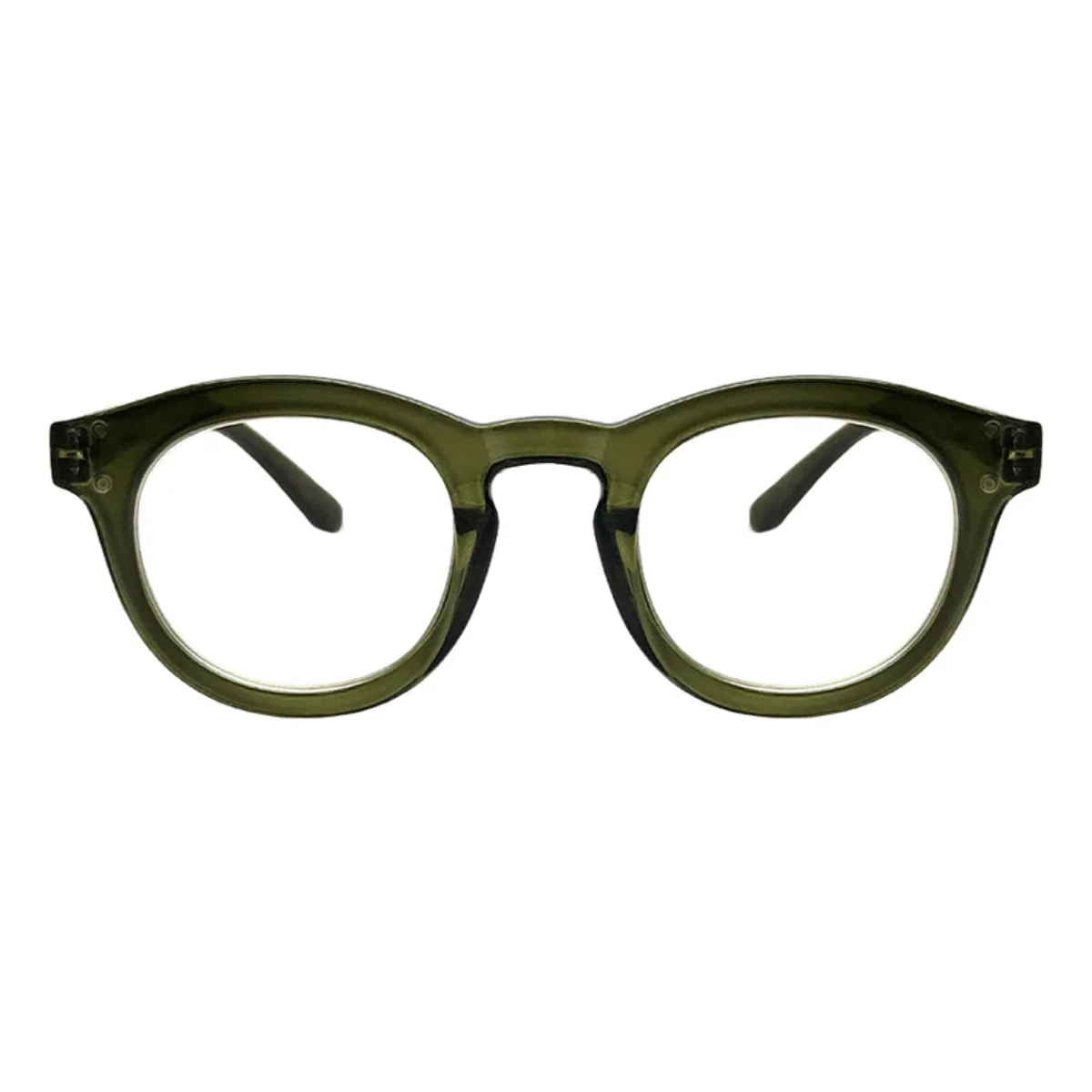Jules Blue Light Reader - Olive