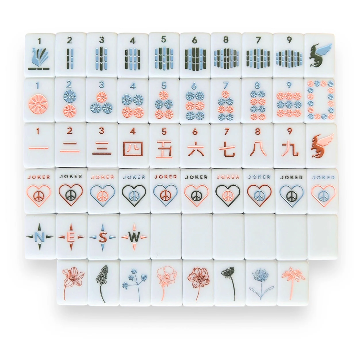 Mahjong Tiles - Desert Dreams