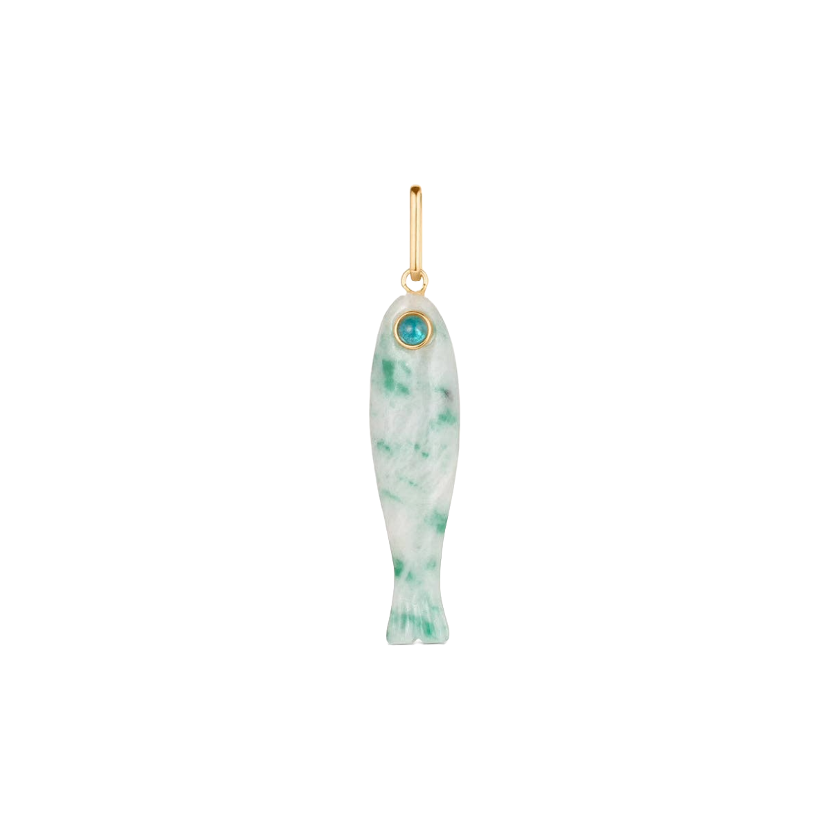 Fortuna Green Dot Charm