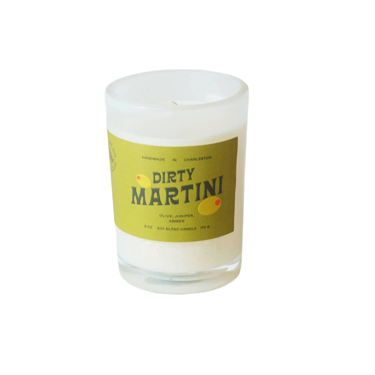 Dirty Martini Candle 6 oz