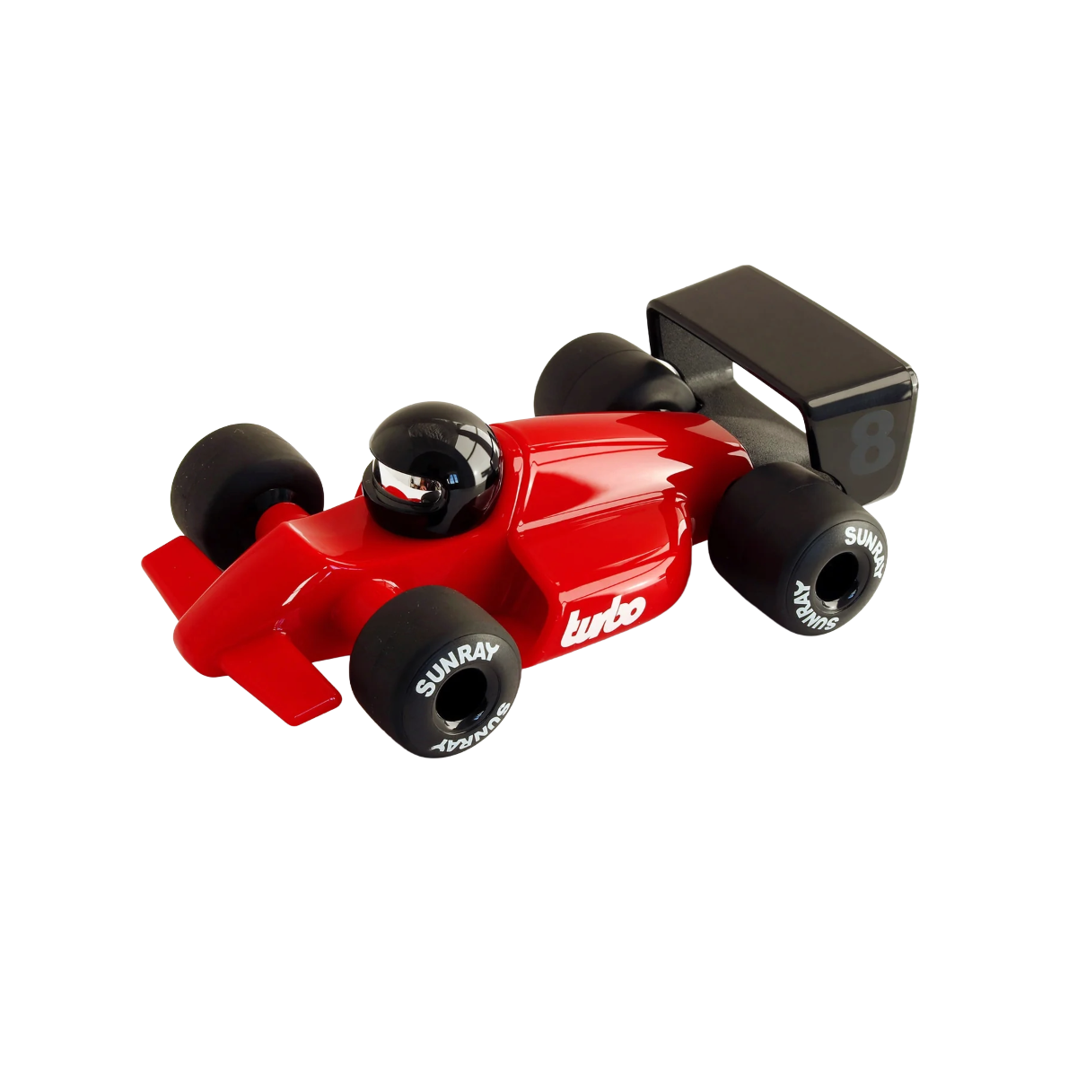 Turbo Verve Toy Car - Laser Rich Red