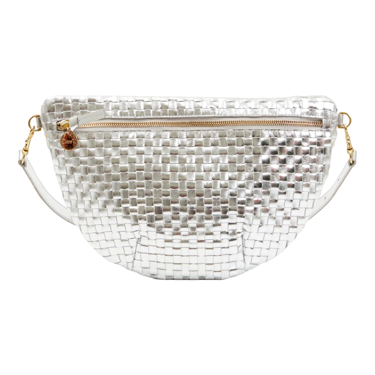 Grande Fanny - Specchio Silver Woven Checker