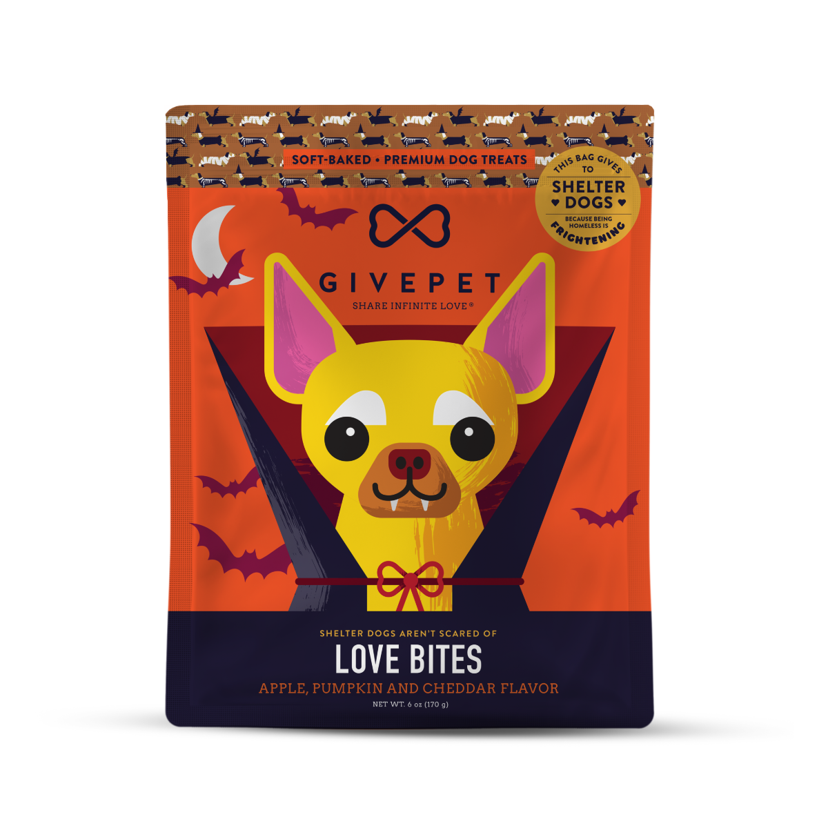 Love Bites Halloween Dog Treats