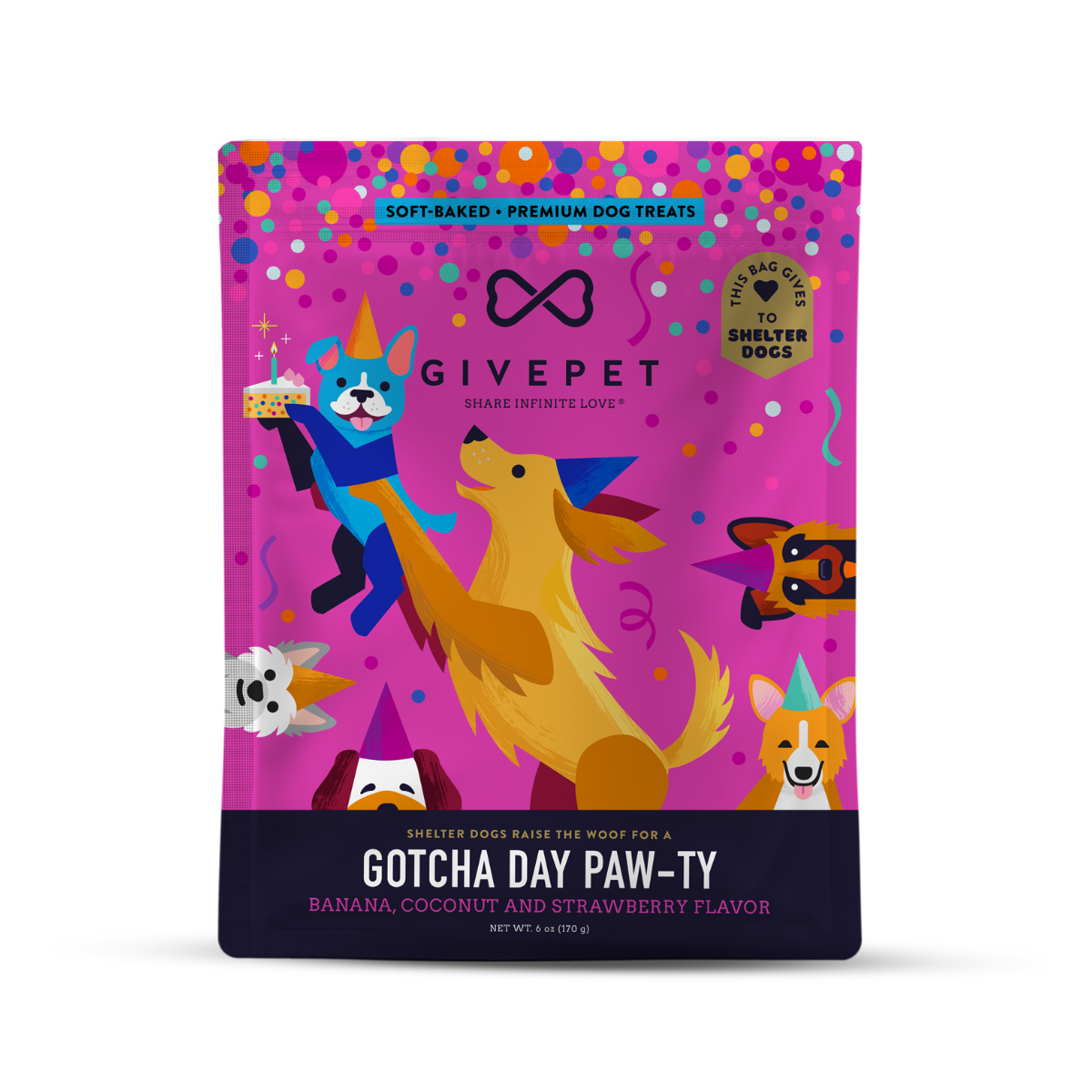 Gotcha Day Paw-ty Dog Treats