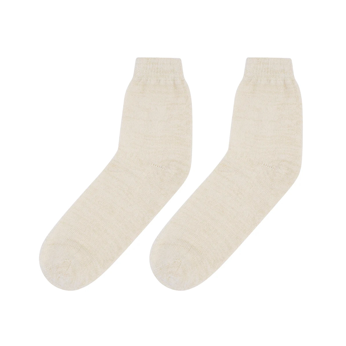 Lurex Socks - Cream & Gold