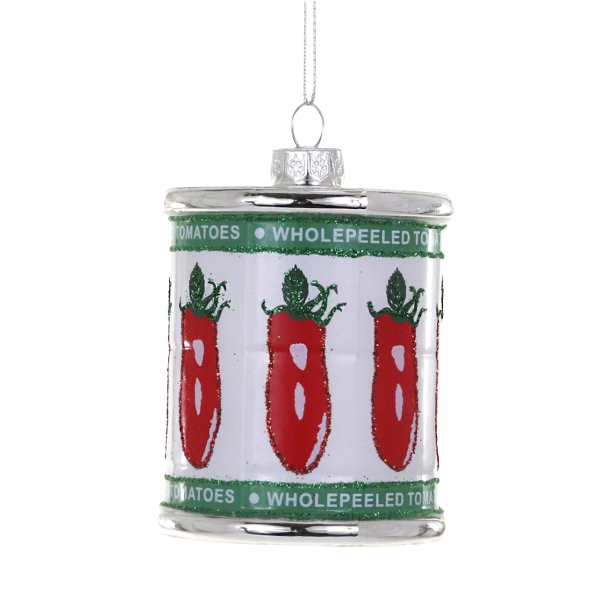 Whole Peeled Tomato Ornament