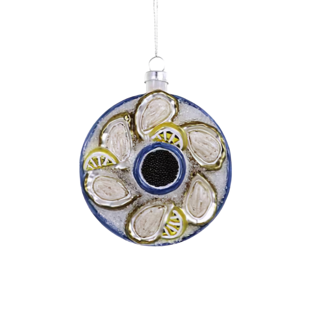 Plated Oysters Ornament