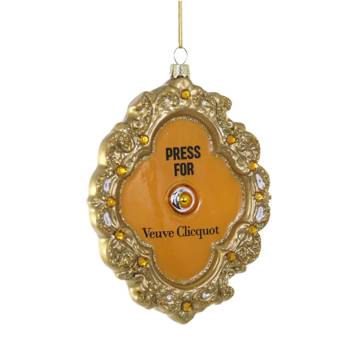 Press for French Champagne Ornament