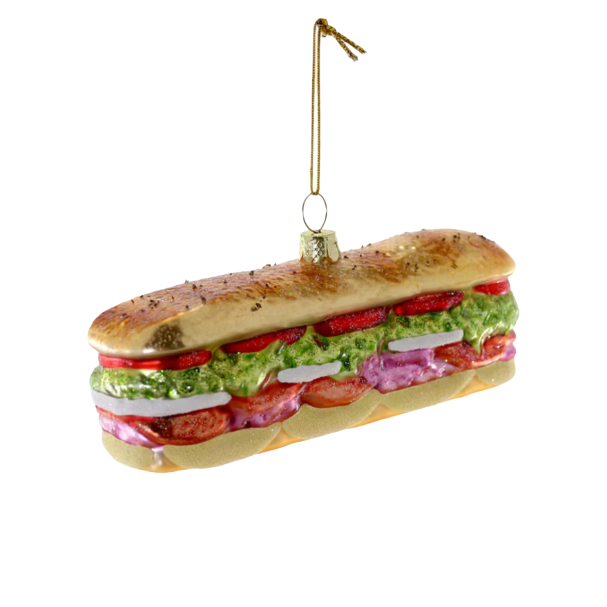 Deluxe Sub Sandwich Ornament