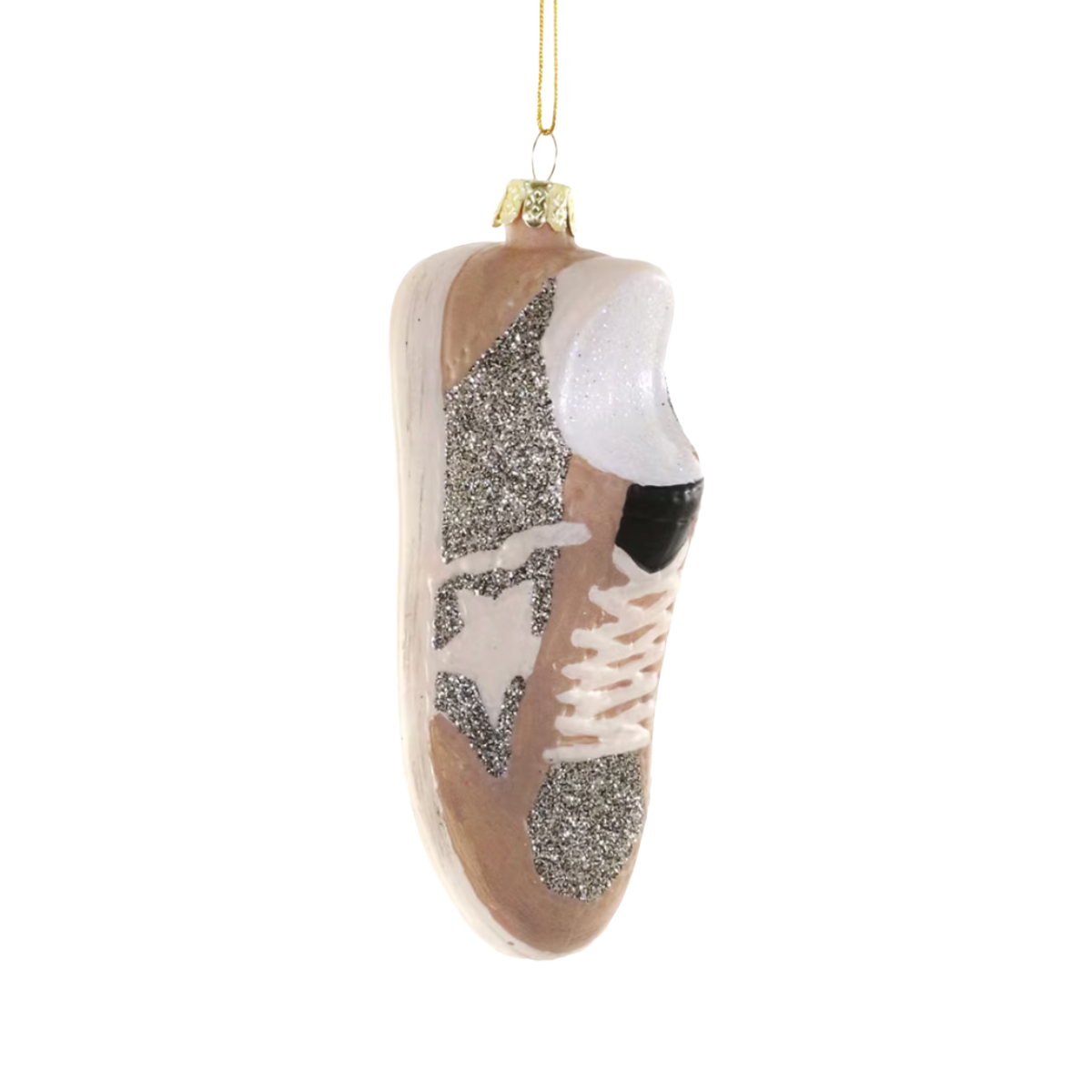 Luxe Star Sneaker Silver Ornament