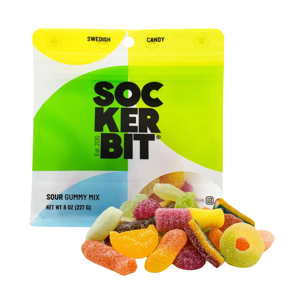 Sour Mix Swedish Candy Bag