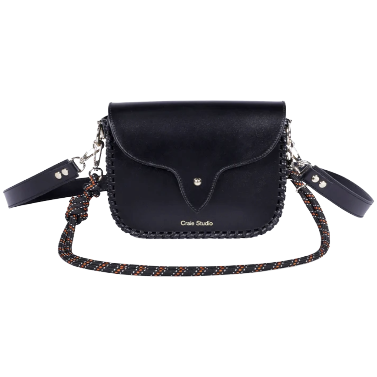 West Satchel Bag - Noir