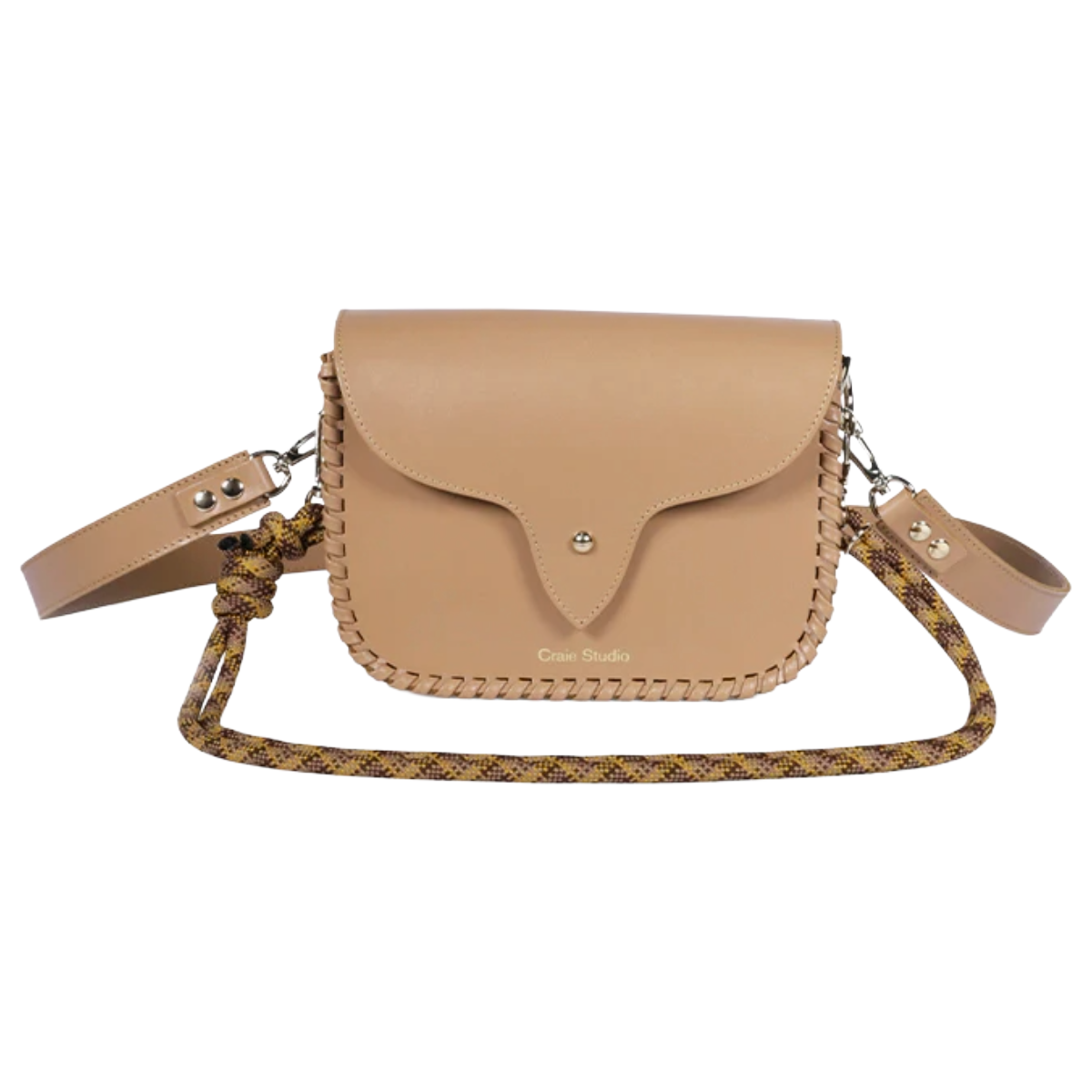 West Satchel Bag - Tan