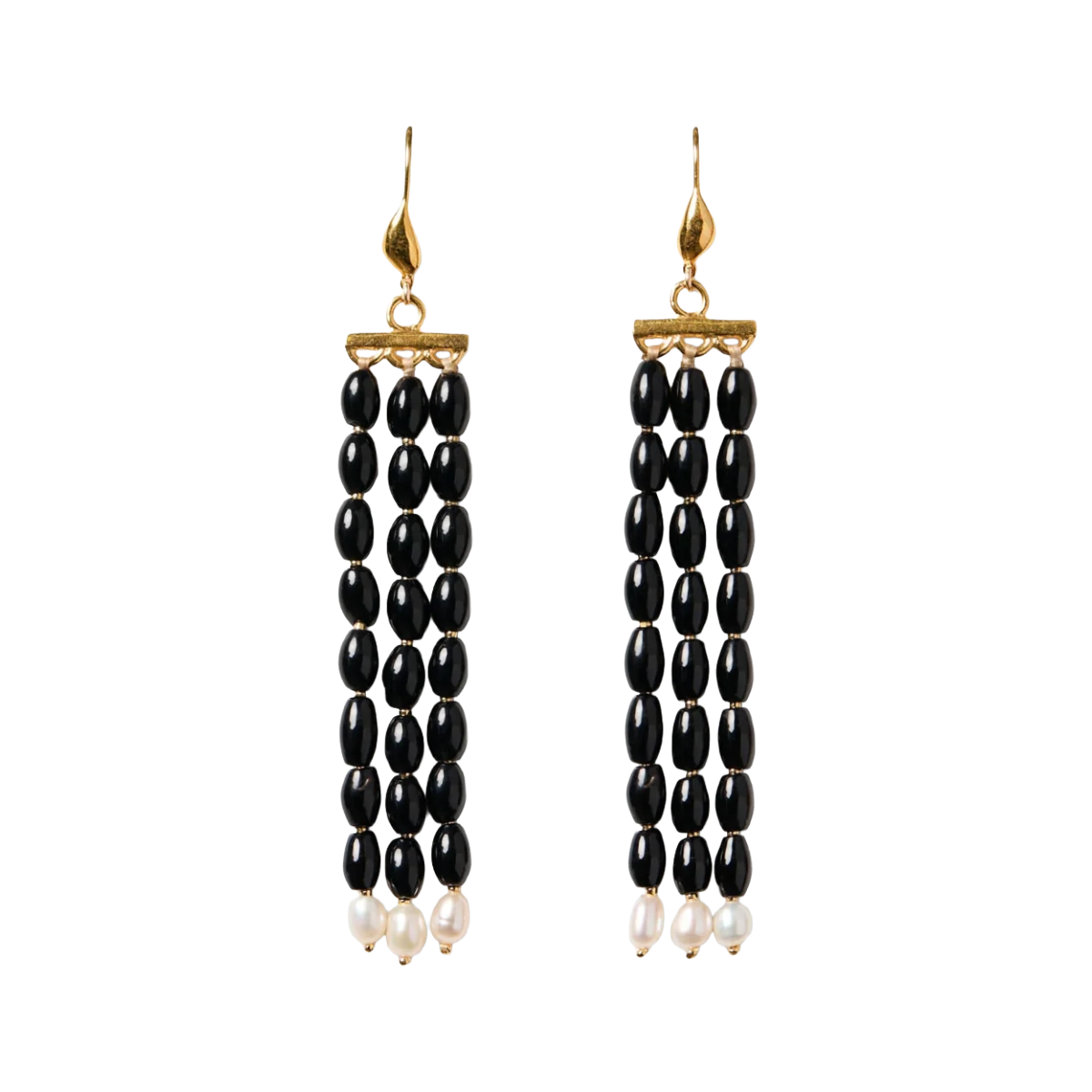 Regina Chandelier Earring - Onyx