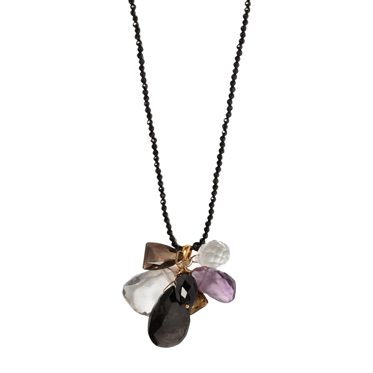 Trove Necklace - Black Spinel