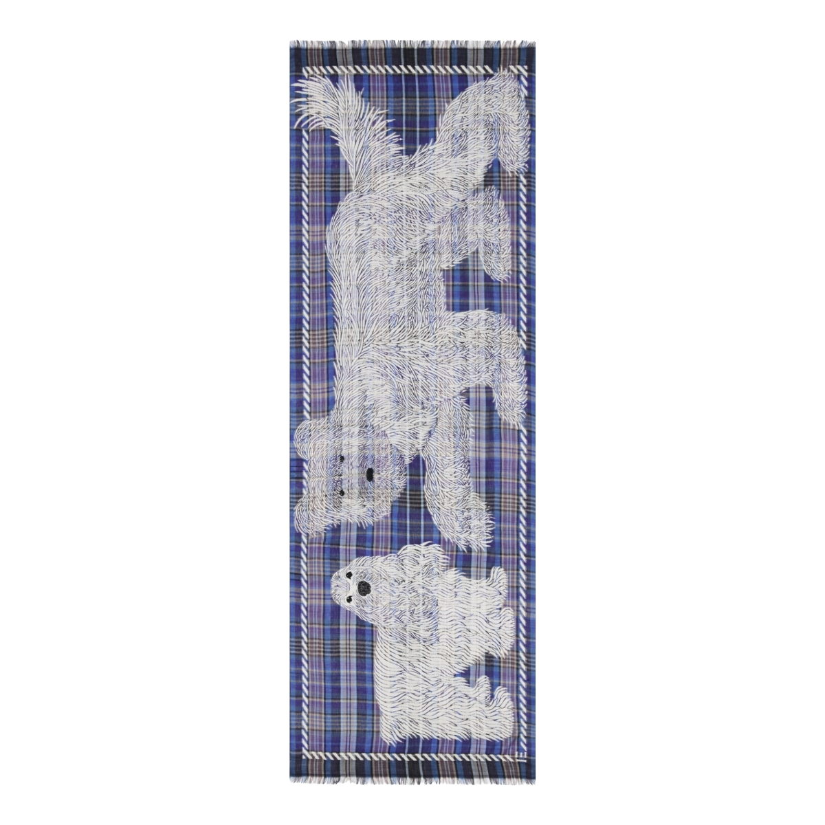 Scarf 70 3D Freddy - Blue