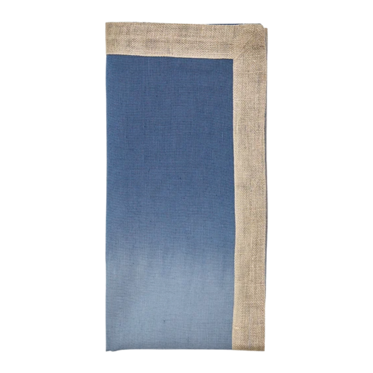 Dip Dye Napkin Set/4 - Blue & Gray