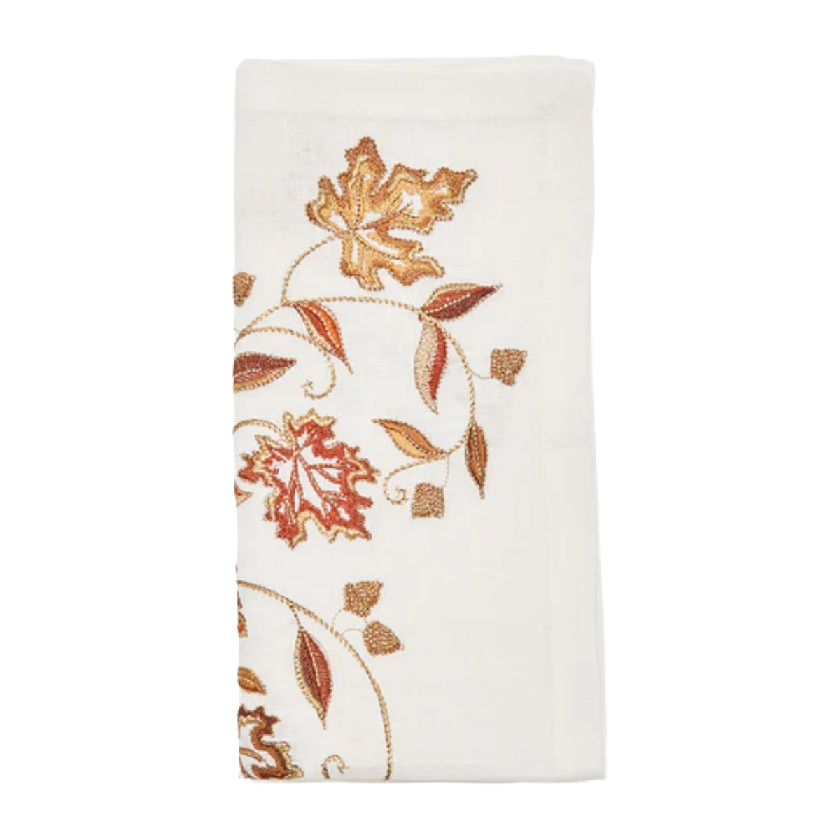 Harvest Napkin Set/4 - White & Multi