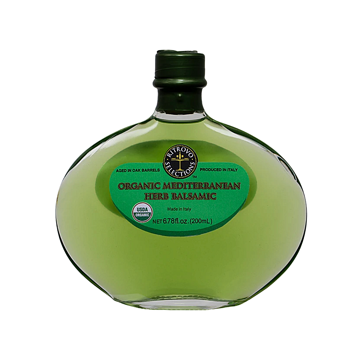 Organic Green Mediterranean Herb Balsamic Vinegar