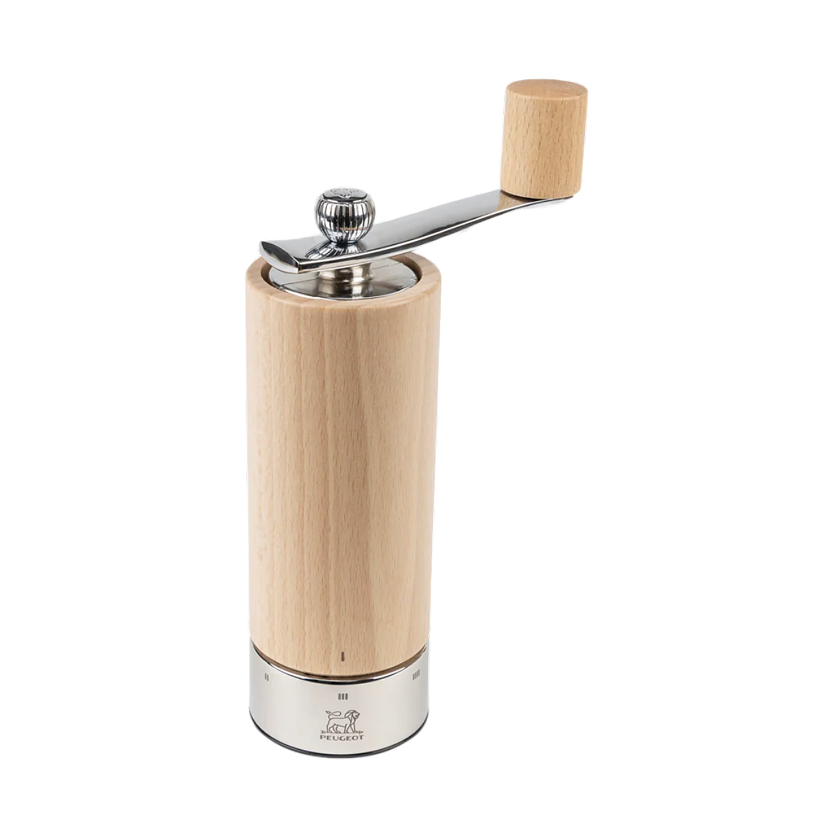 Isen Crank Salt & Pepper Mill Set - Natural